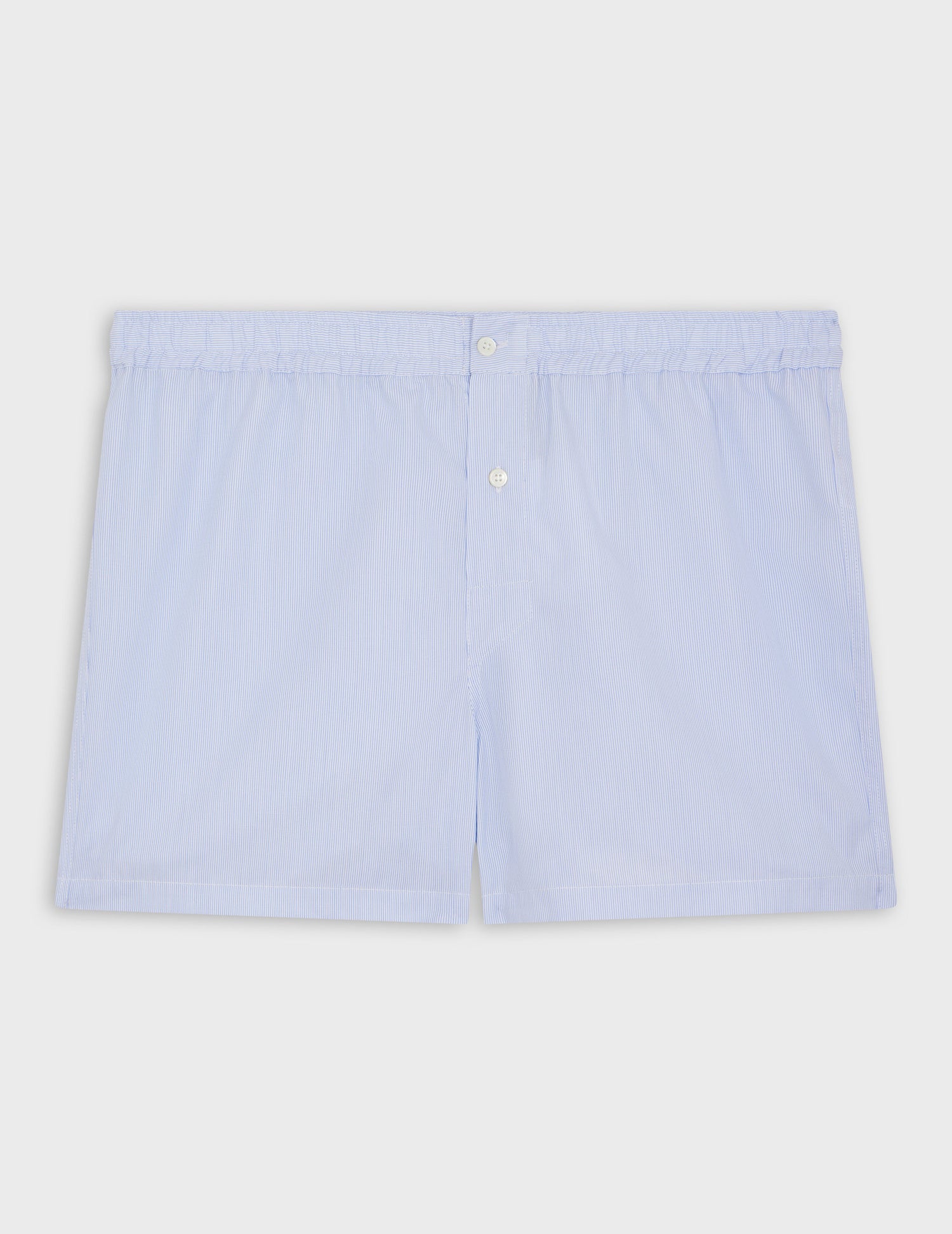 Blue striped poplin underpants