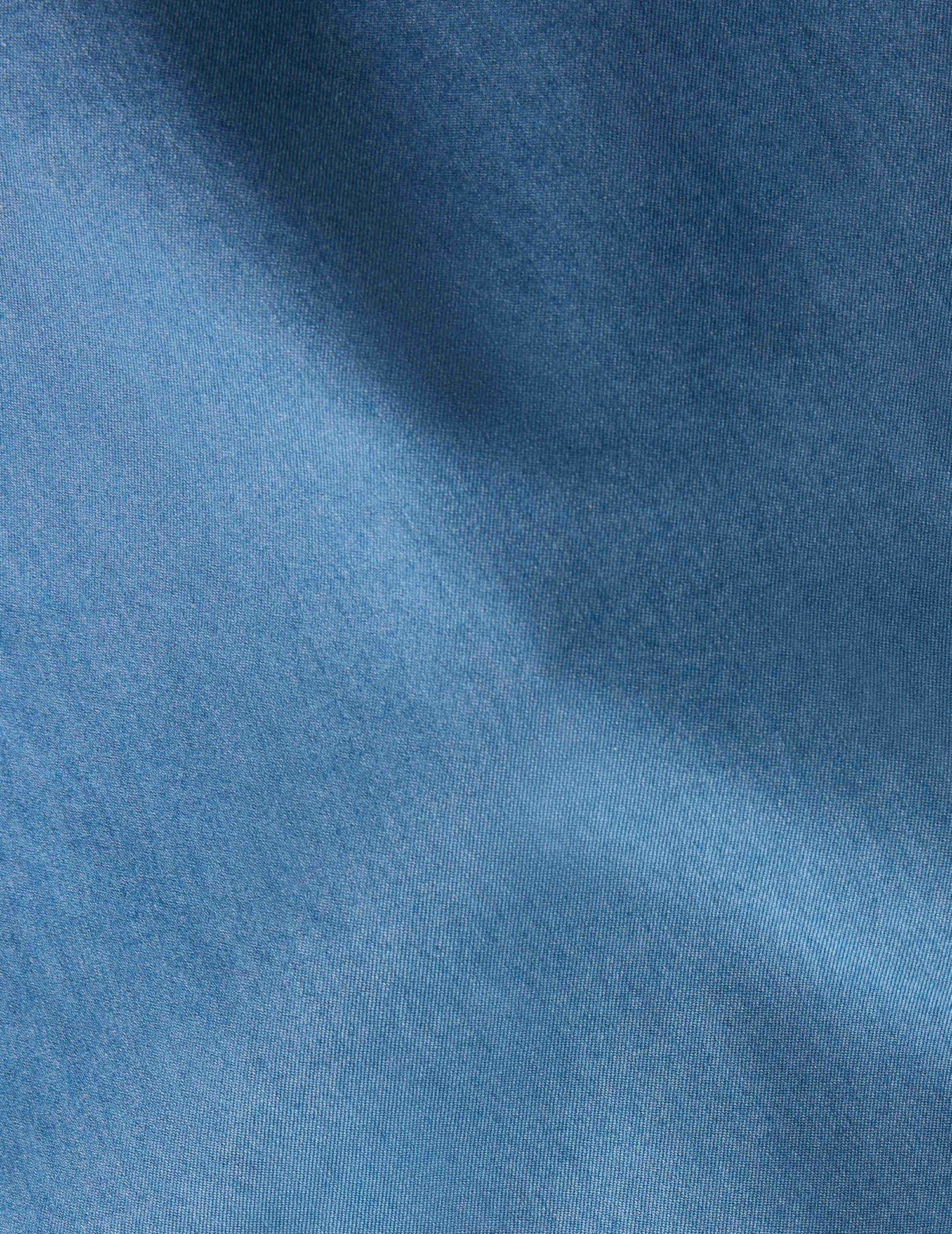 Chemise Semi-ajustée bleue - Twill - Col Américain#5