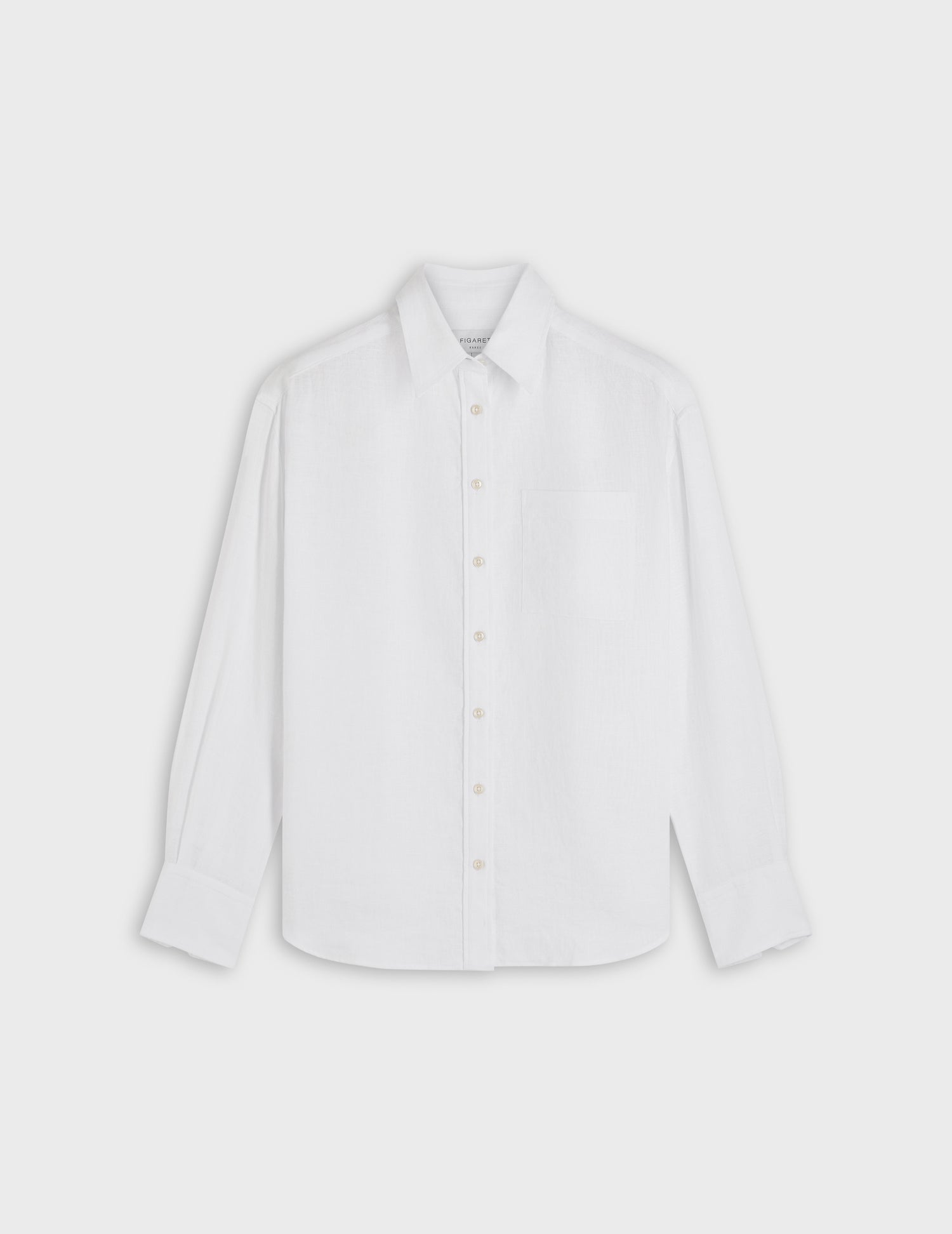 Charlotte white linen shirt