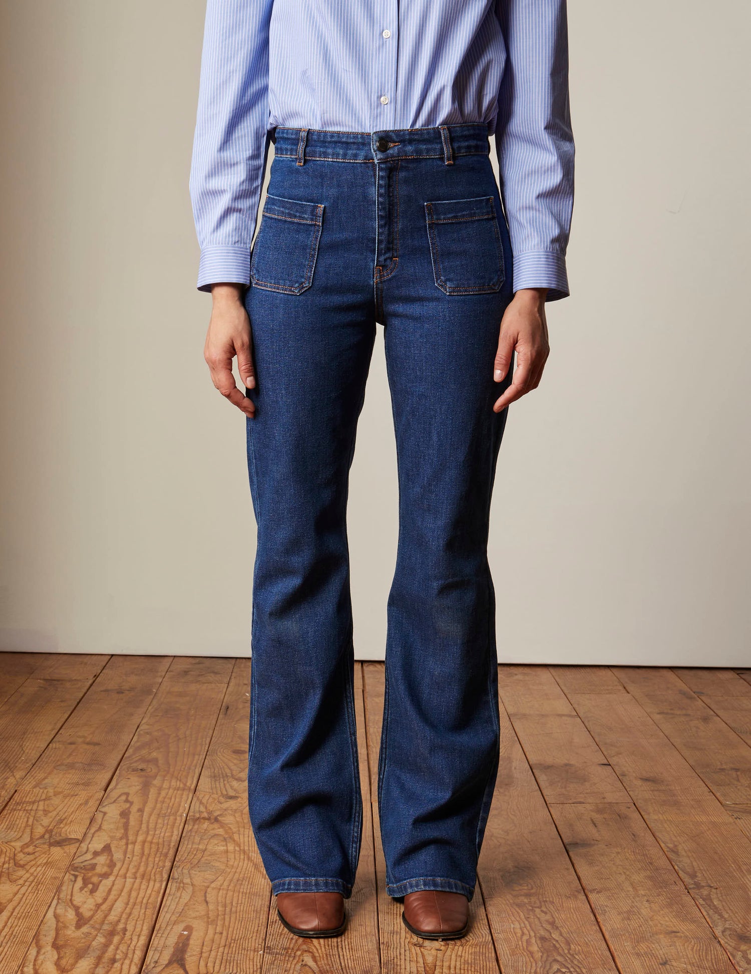 Célia flare jeans blue