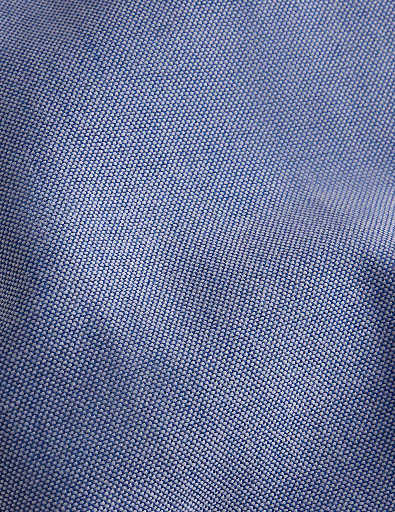 Blue Carl shirt - Oxford - Open straight Collar#5