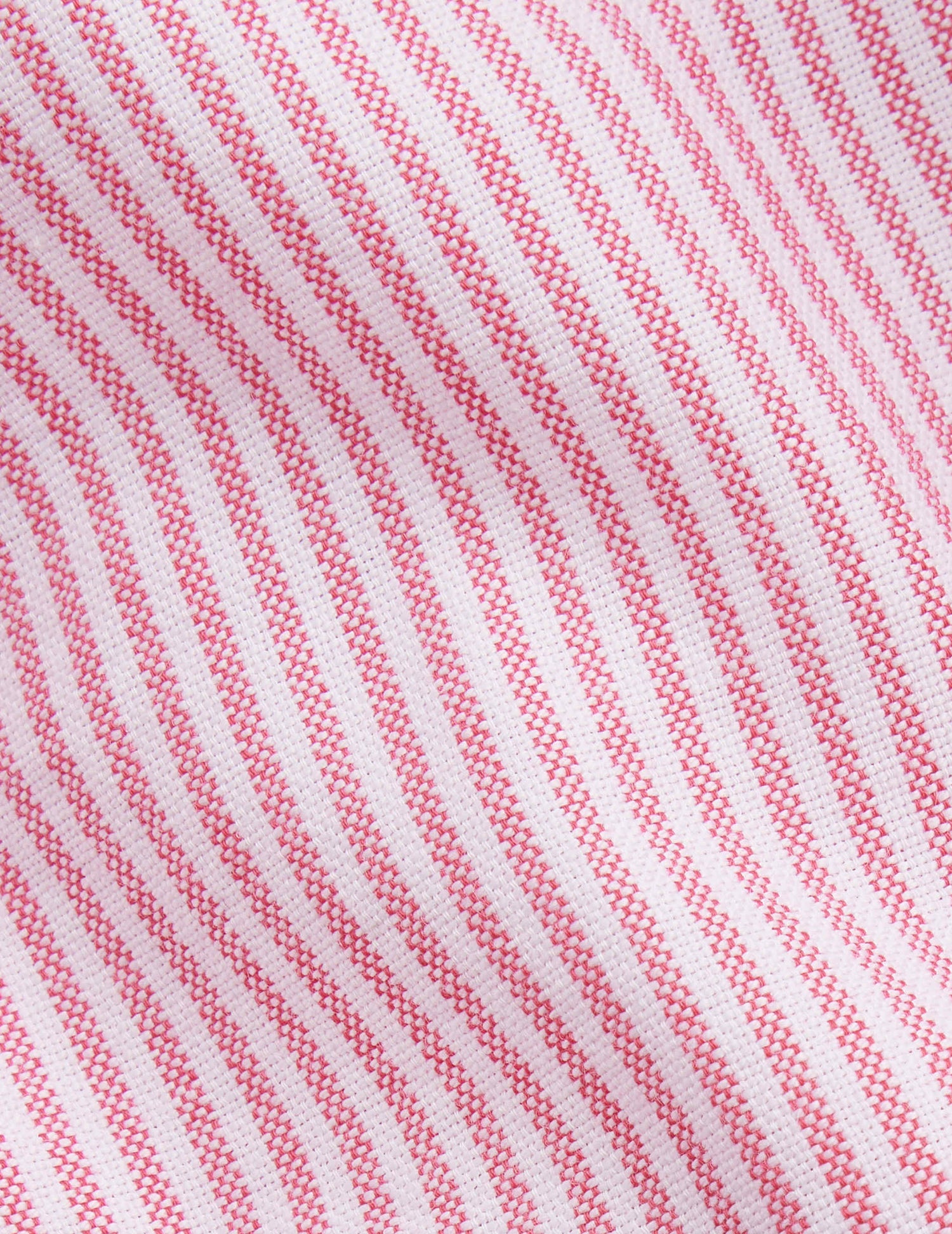 Chemise Carl rayée rose - Oxford - Col Droit ouvert#5