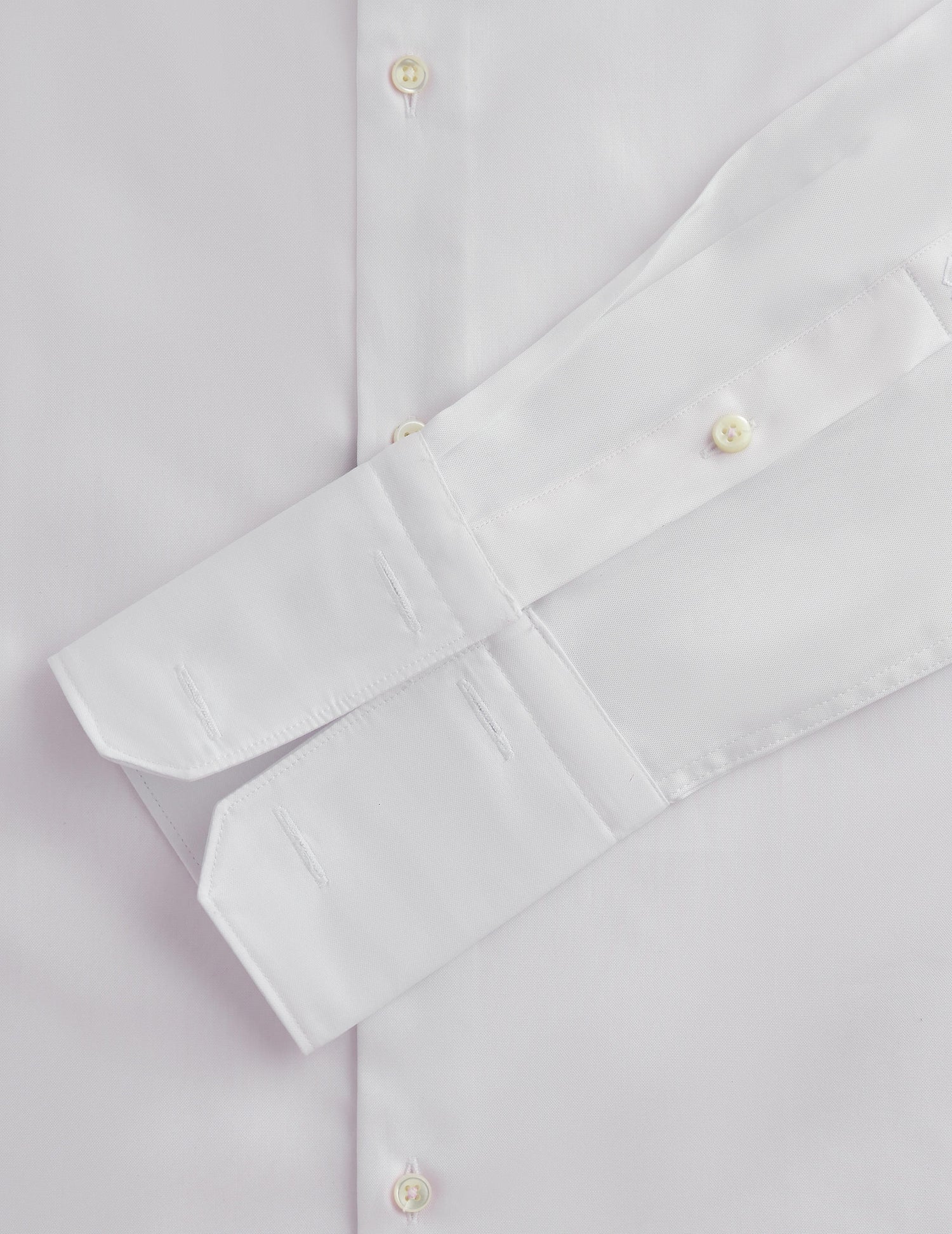 Fitted white shirt - Pinpoint - Figaret Collar - French Cuffs#2