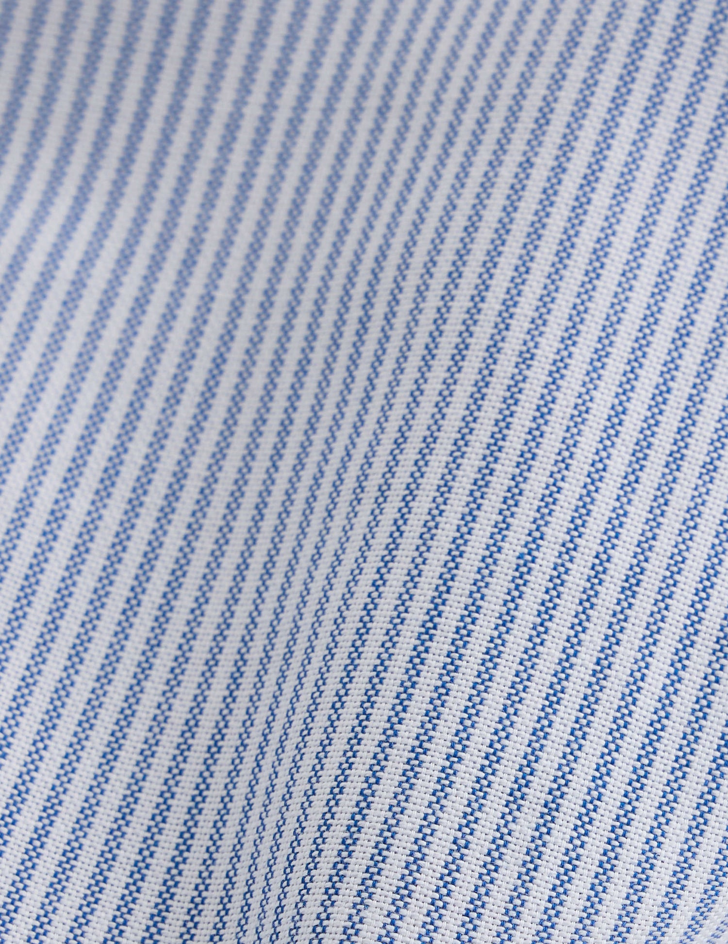 Chemise Gaspard rayée bleue - Oxford - Col Américain#2