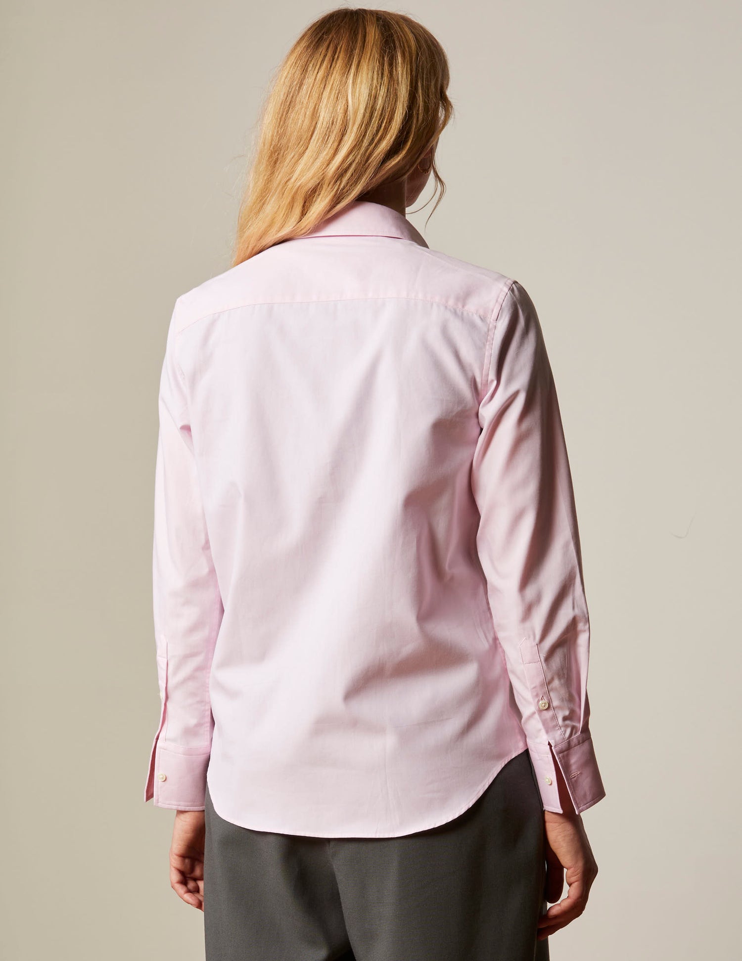 Chemise Marion rose - Pinpoint#2
