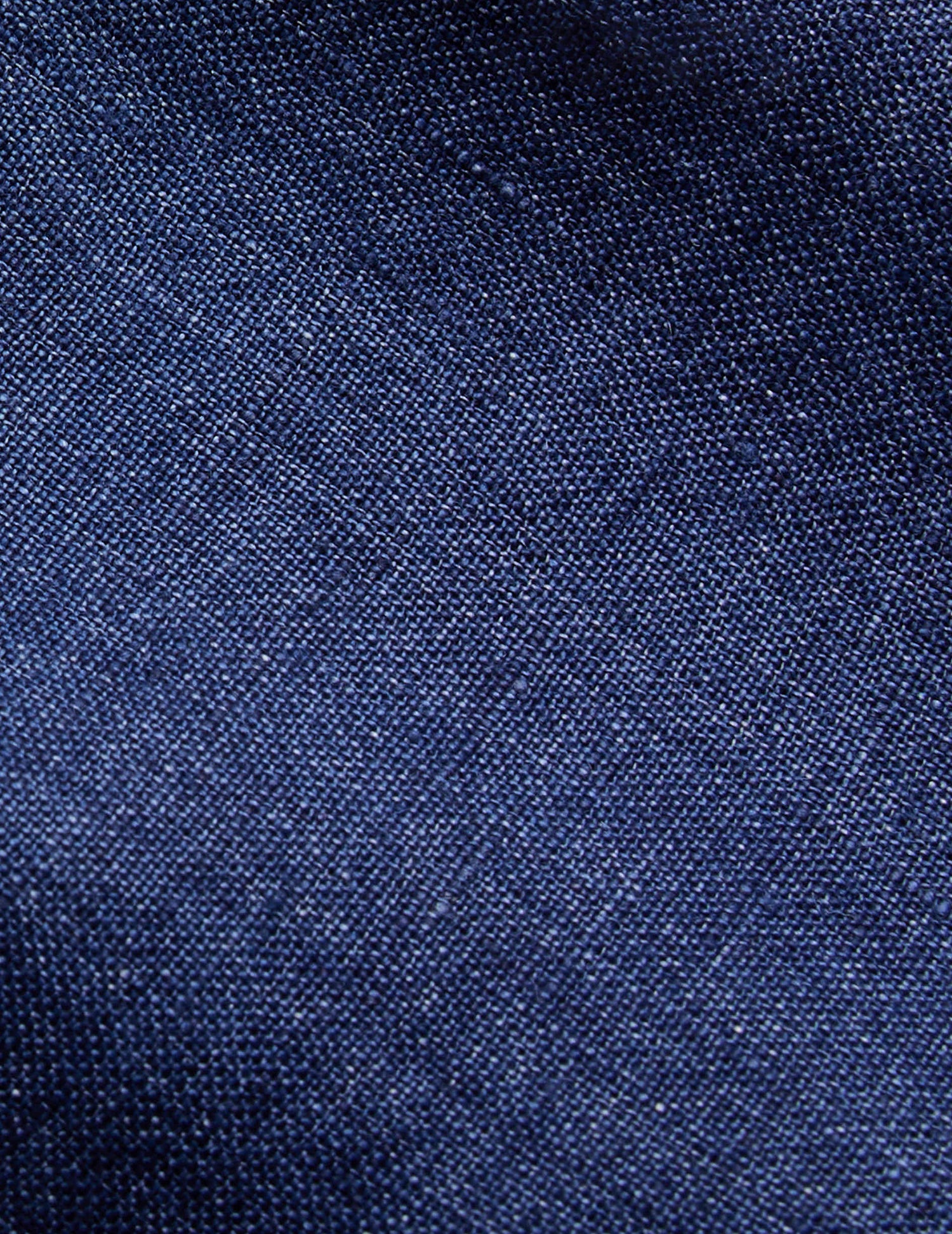 Aristote shirt in dark blue linen - Linen - Italian Collar#5