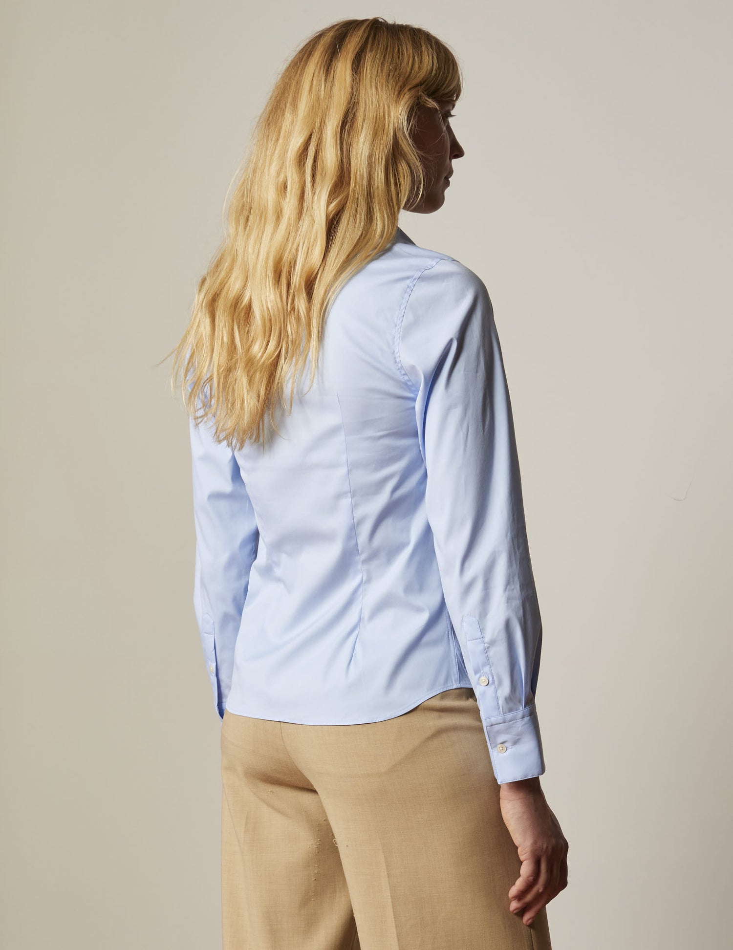 Light blue Anais shirt - Poplin#2