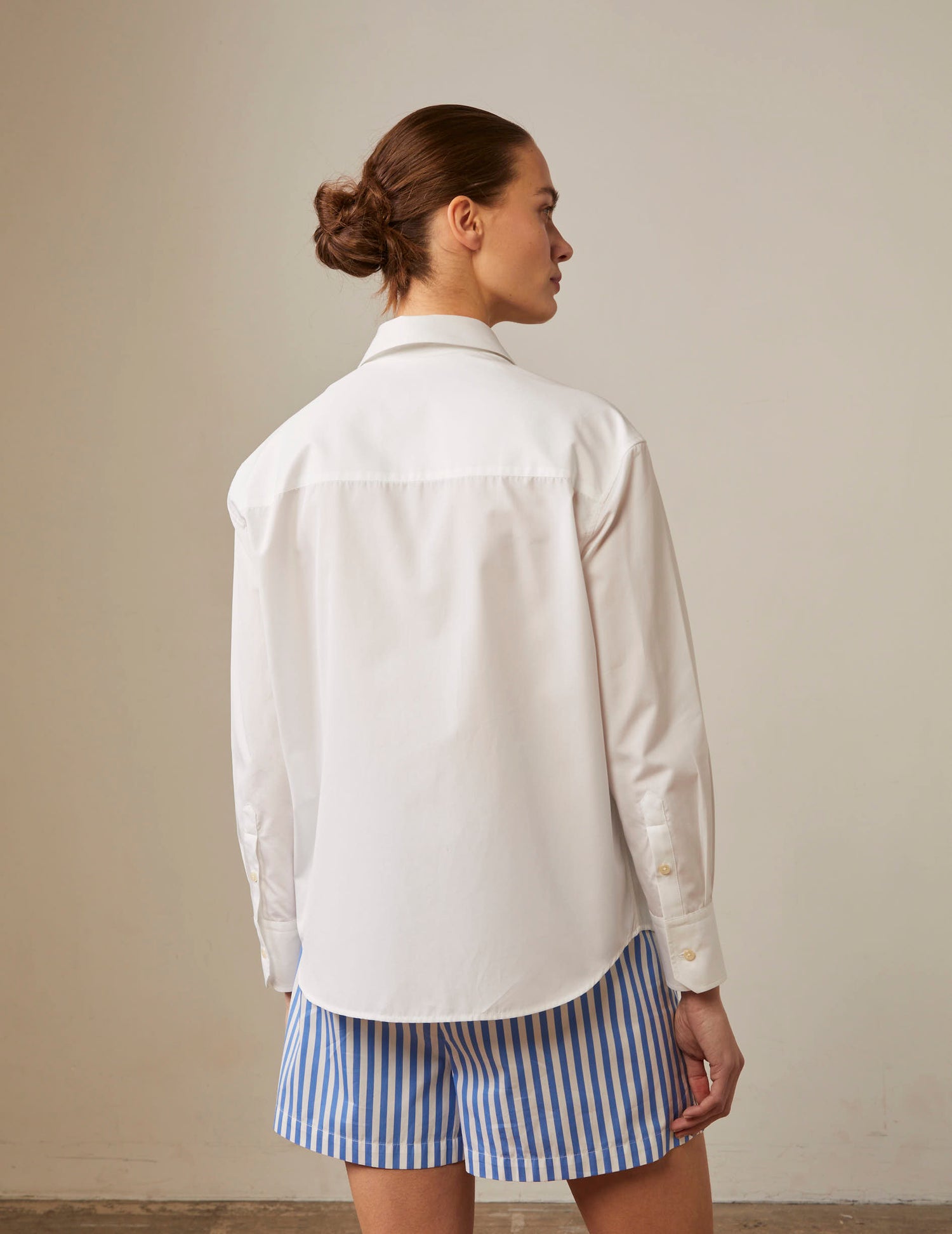 White Charlotte shirt - Poplin#2