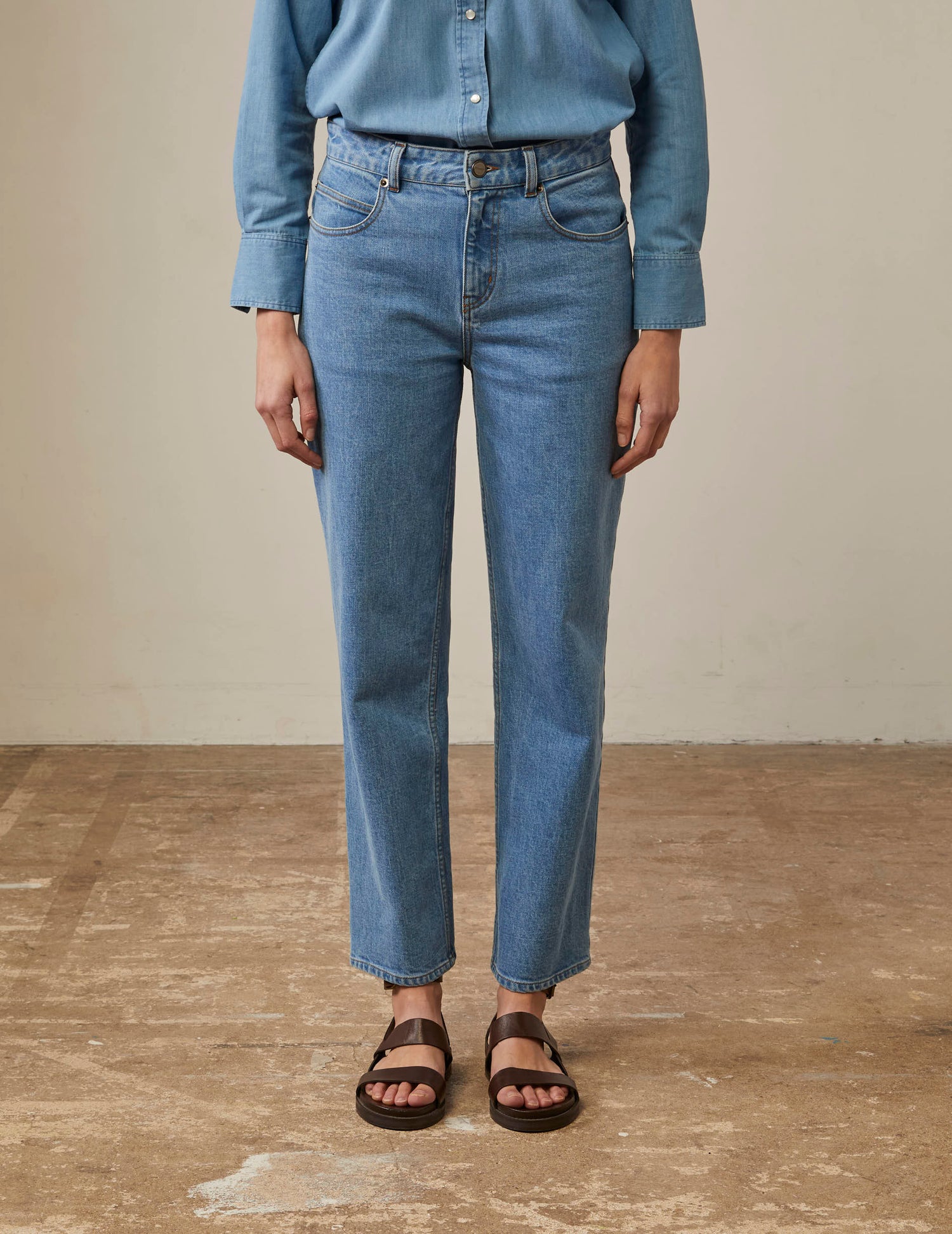 Henora jeans in blue denim