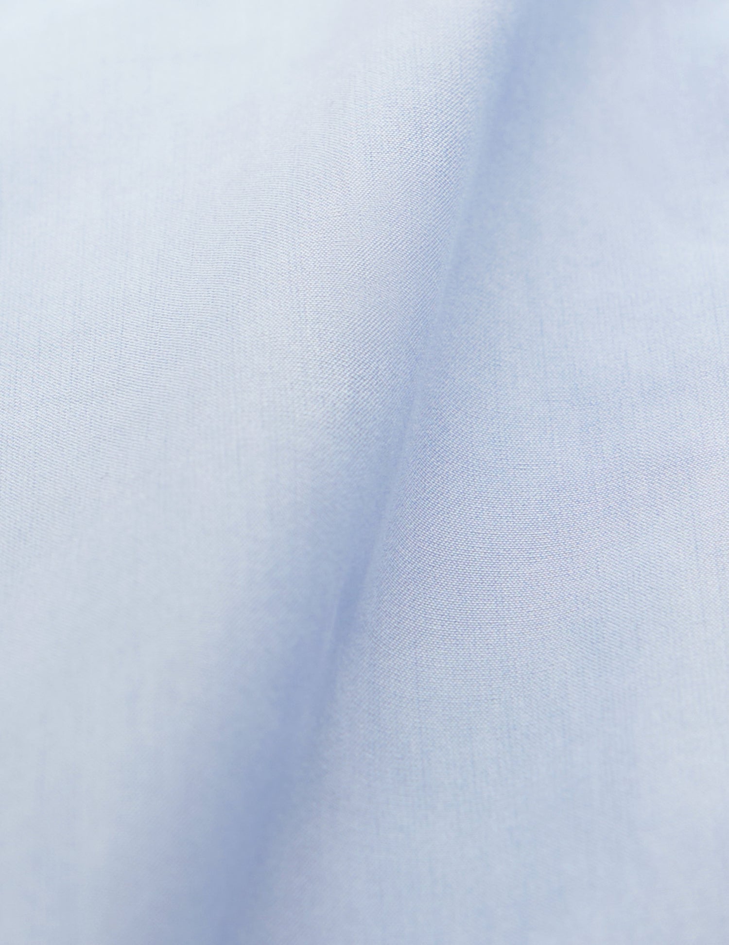 Blue semi-fitted wrinkle-free shirt - Poplin - Italian Collar#3