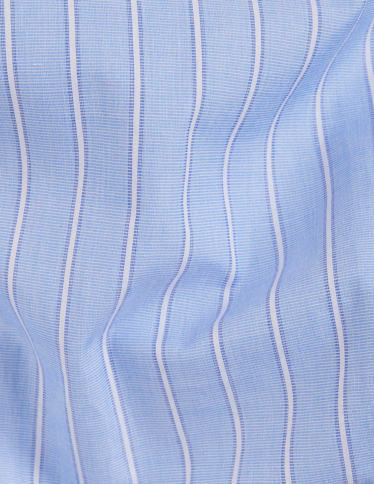 Blue striped poplin Louis pyjamas