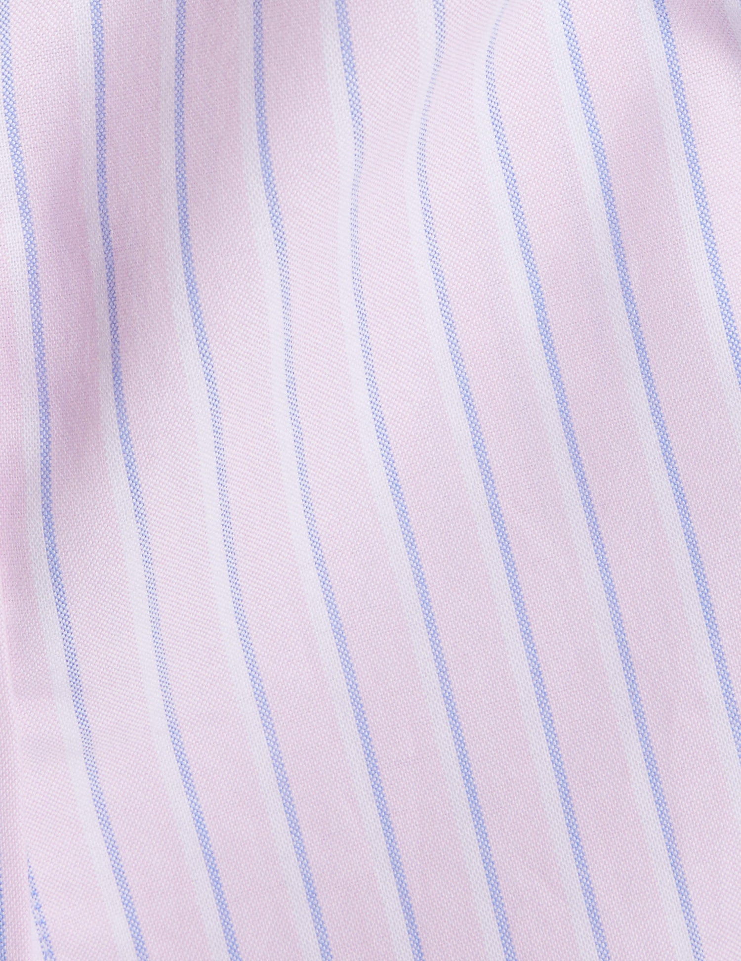 Striped pink Charlotte shirt - Oxford - Shirt Collar#3