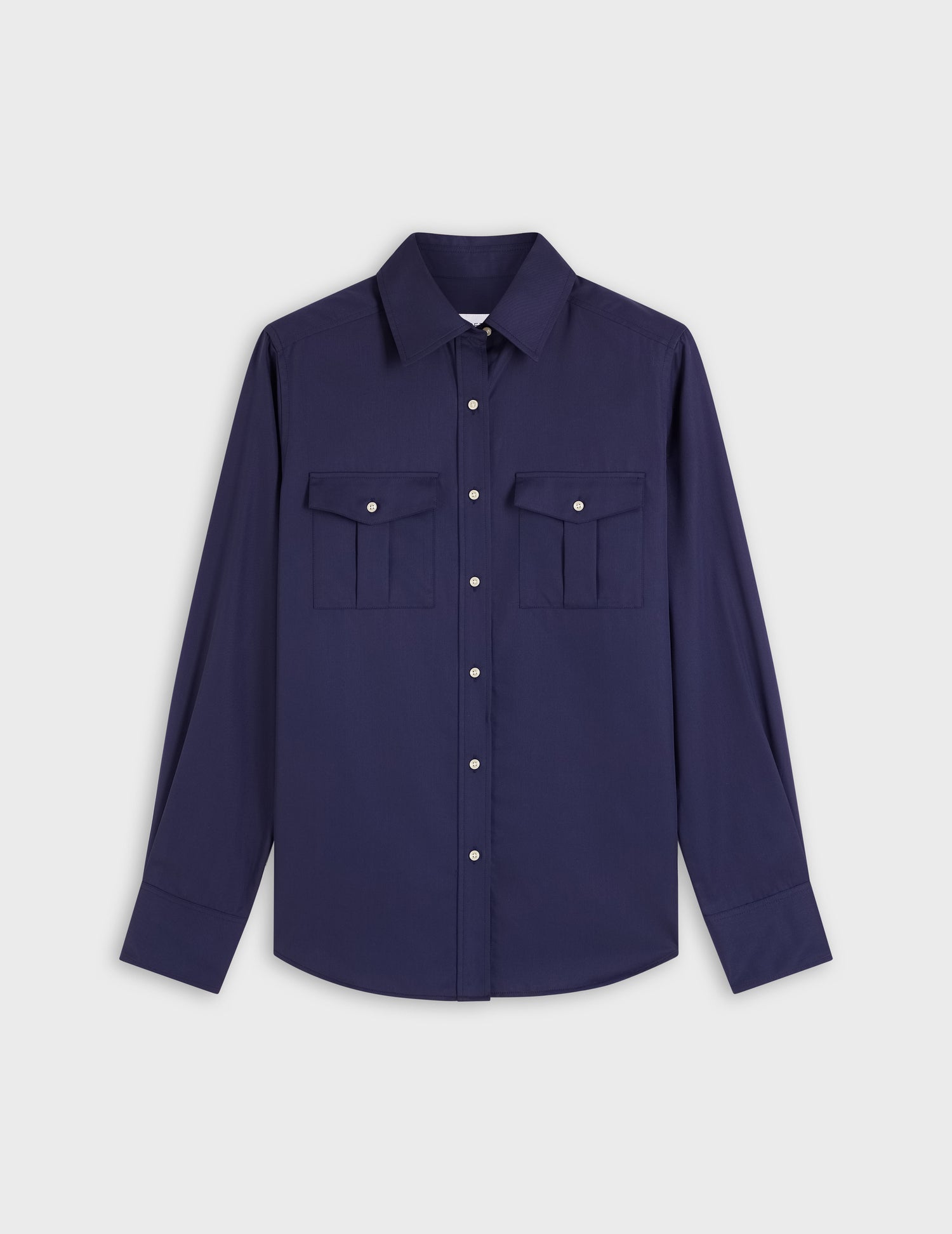 Navy Grace shirt - Twill - Shirt Collar#4