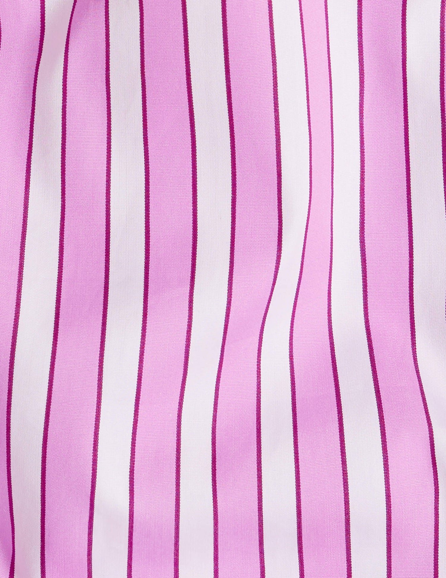 Oversized striped pink Mathilde shirt - Poplin - Shirt Collar#2