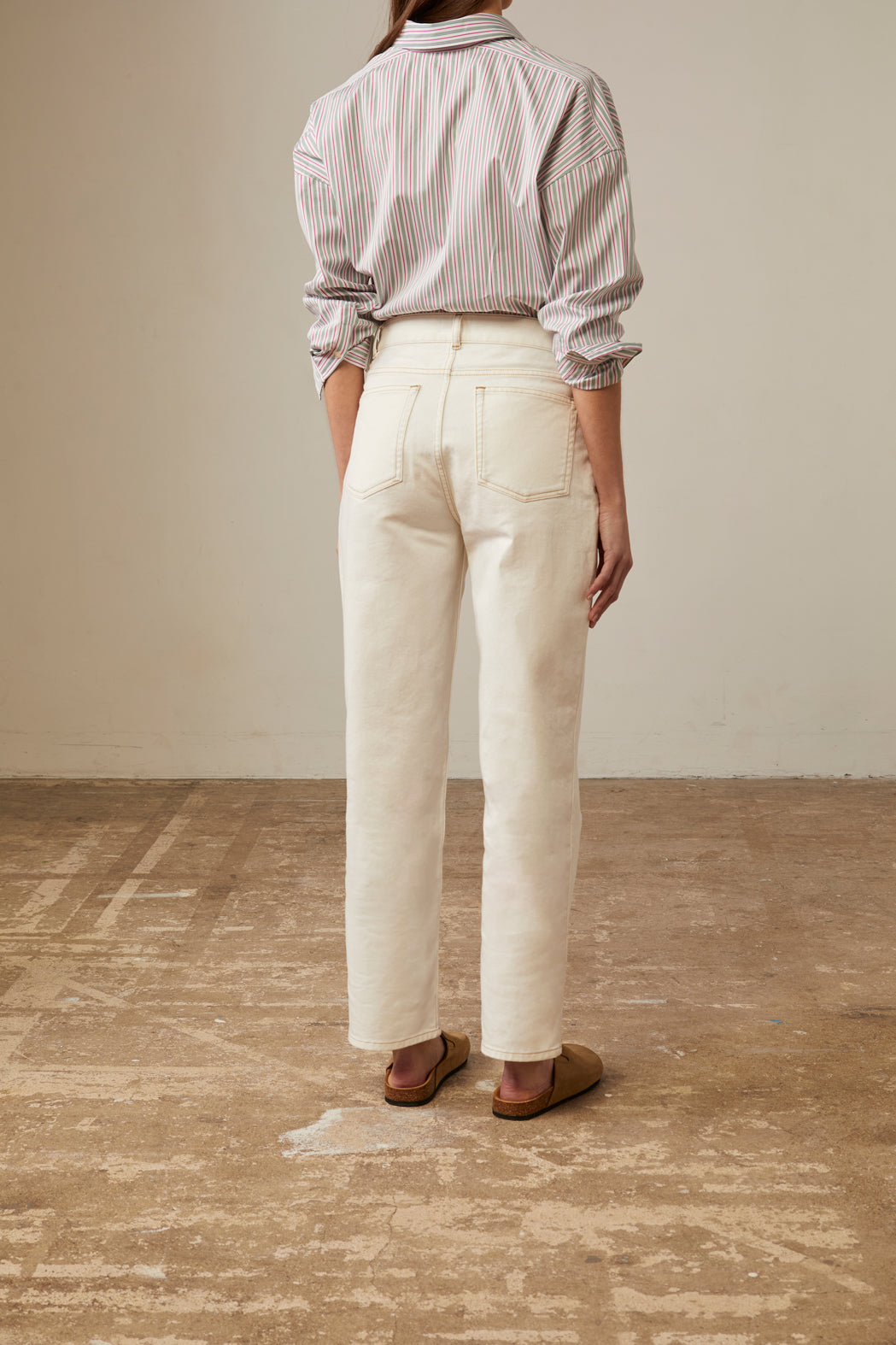 Henora jeans in white denim