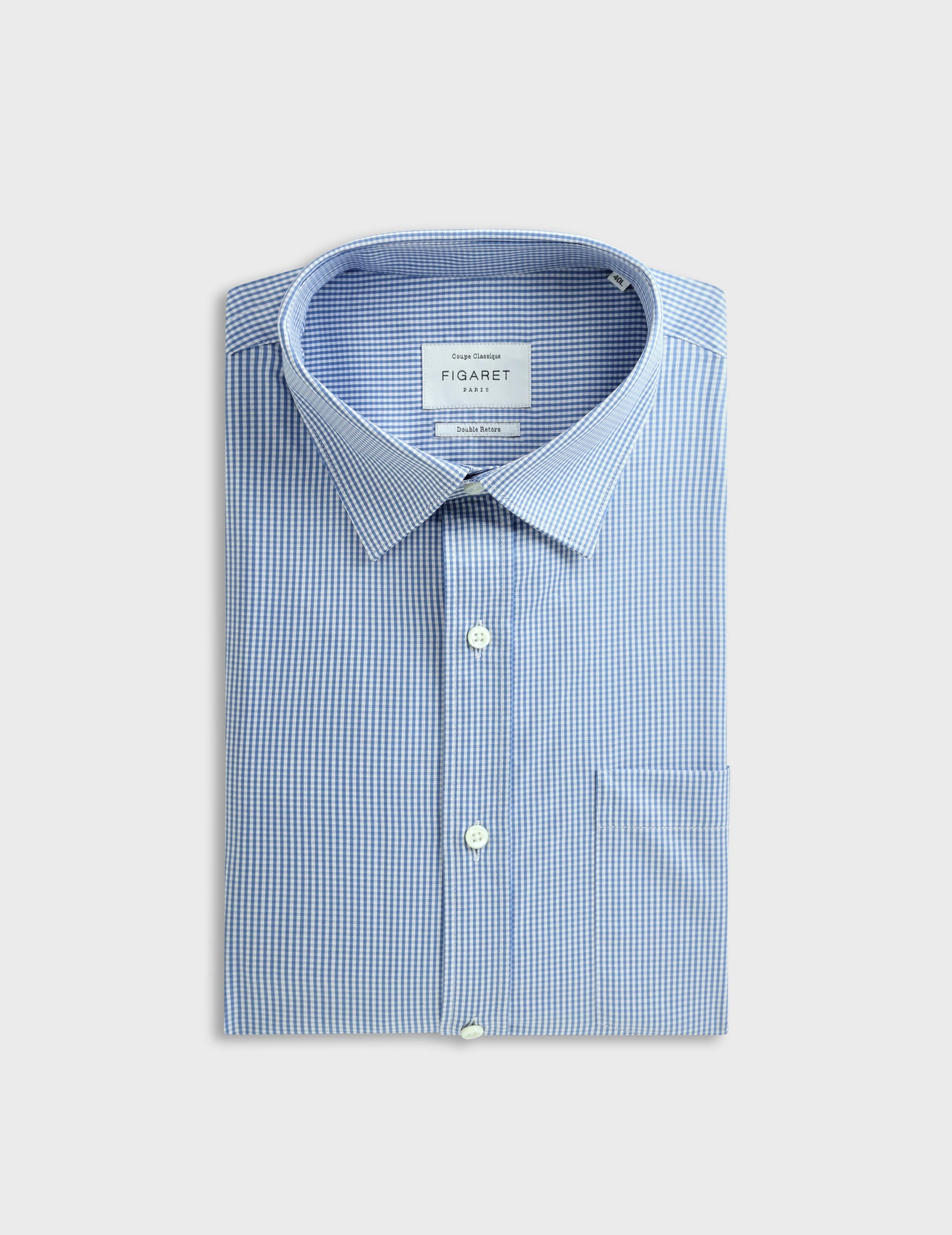Chemise Homme Coupe Droite Classique Figaret