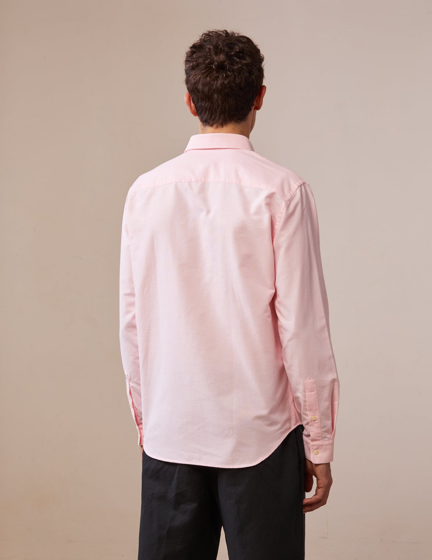 Pink Gabriel shirt - Oxford - American Collar#2