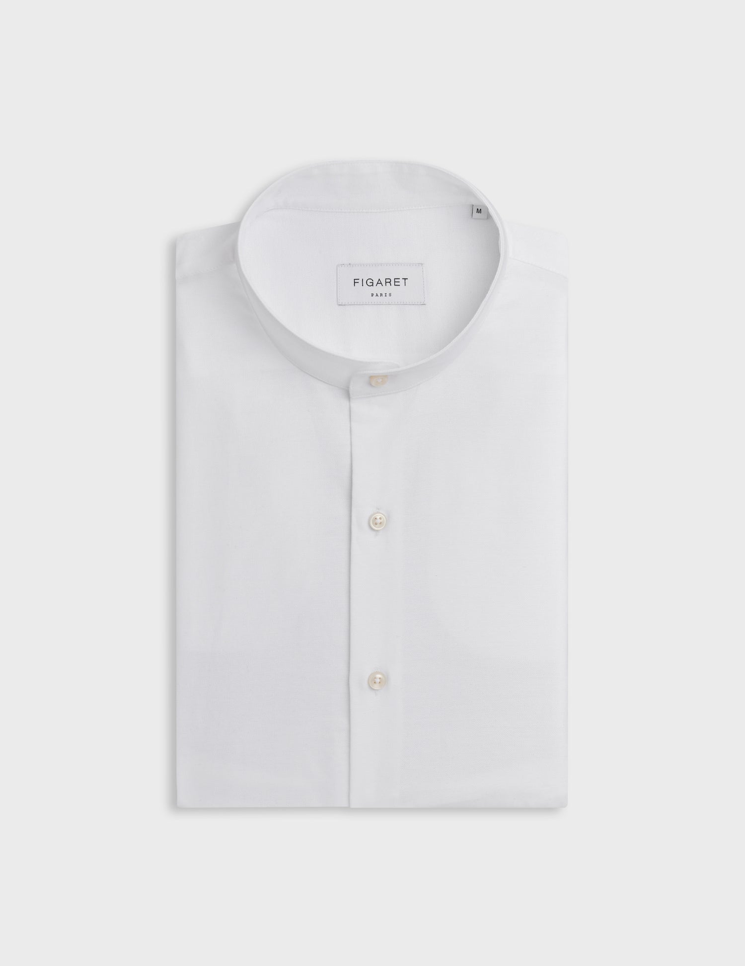 Chemise Herwin blanche - Oxford - Col Officier#4