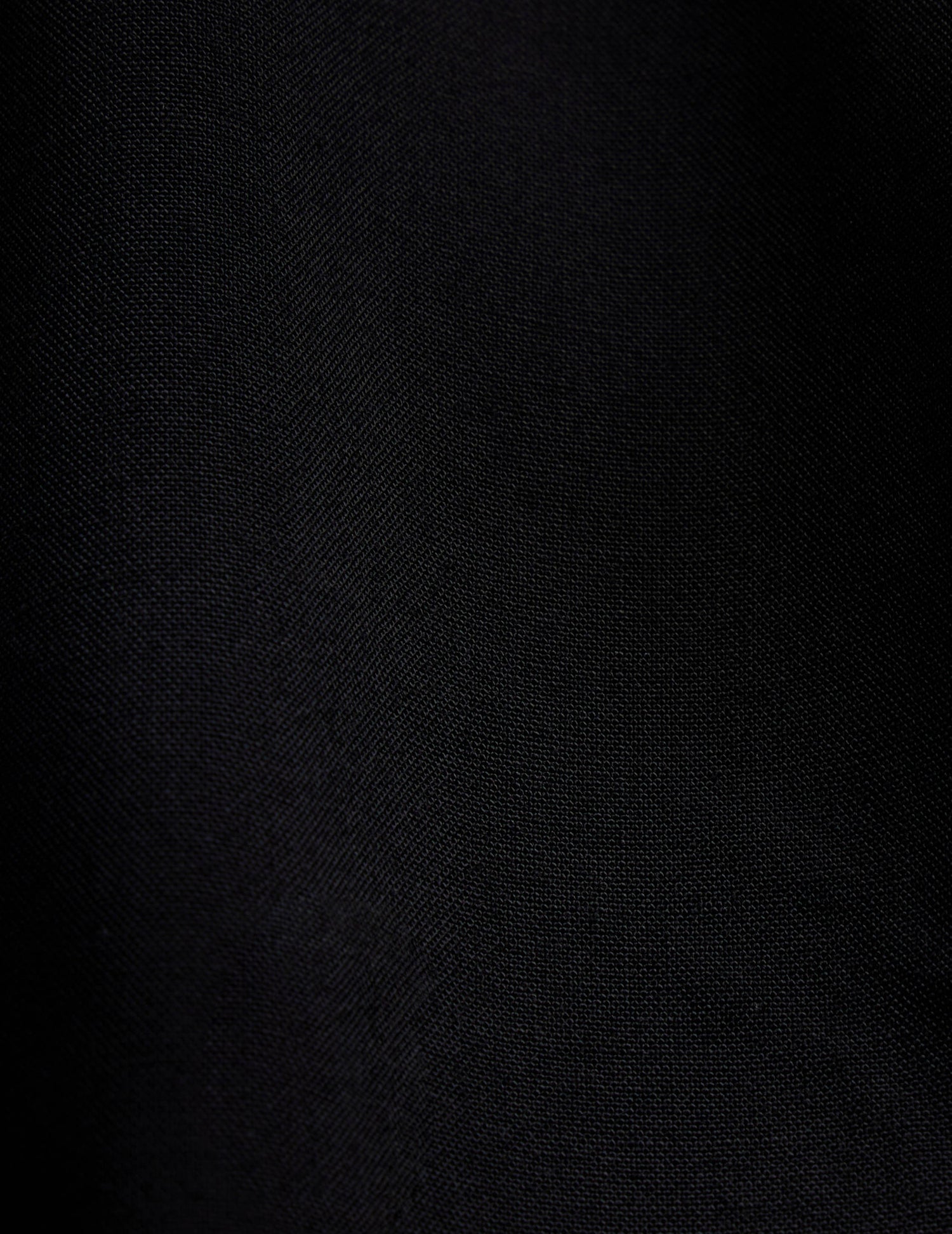 Chemise Hilann manches courtes noire - Viscose - Col Pyjama#6