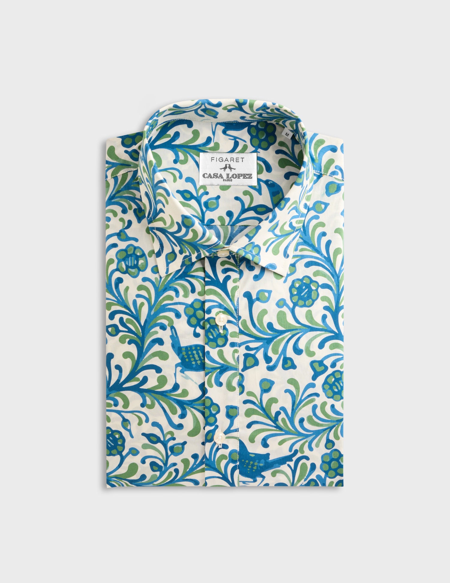 Chemise Cadaques imprimée - Popeline - Col Chemise#8