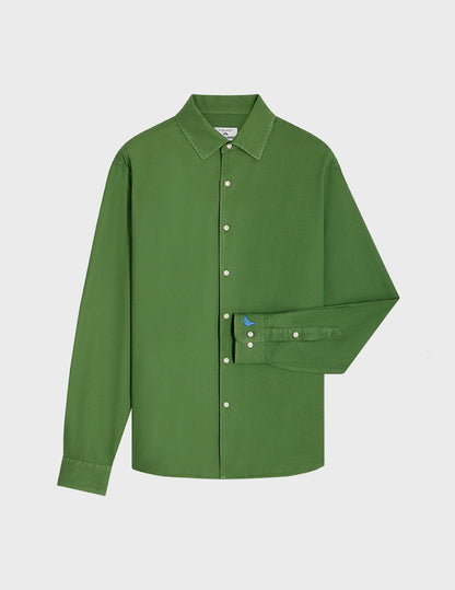 Pedro green shirt