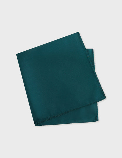 Green twill pouch