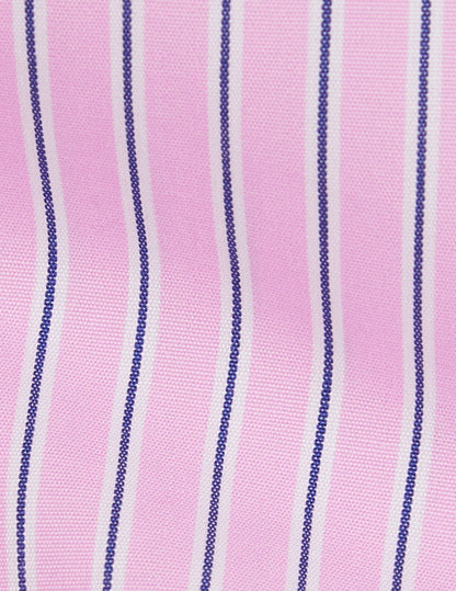 Chemise Ambre rayée rose