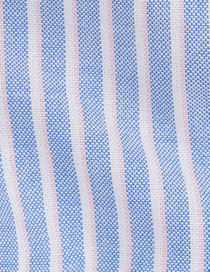 Chemise Charlotte rayée bleue