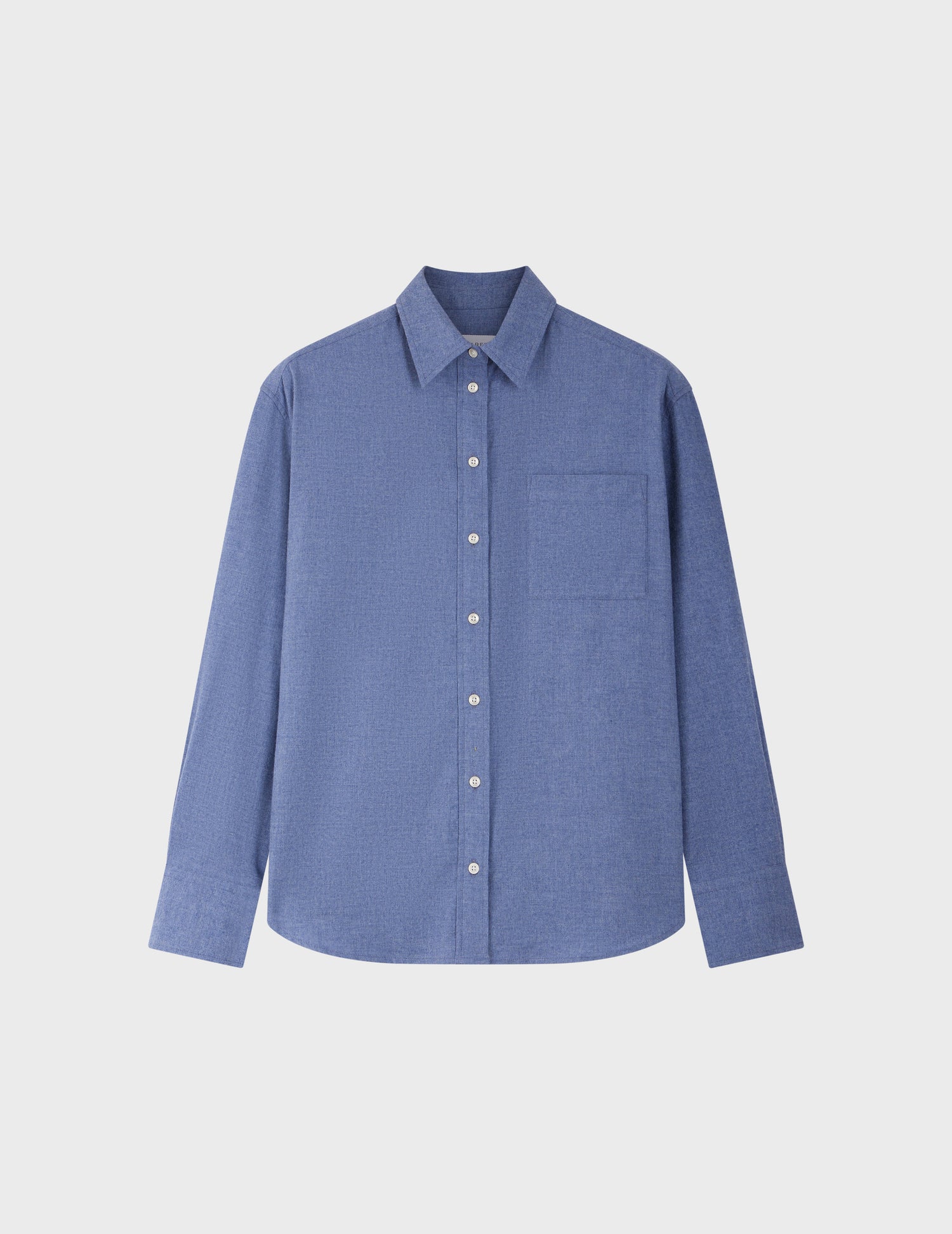 Charlotte blue shirt - Flannel - Shirt Collar#3