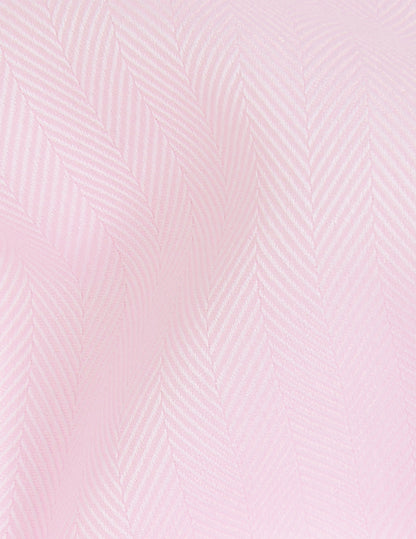 Chemise Hillie gorge cachée rose