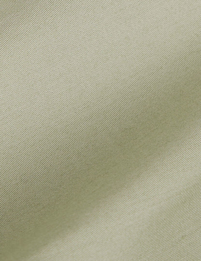 Innaée Hidden button placket khaki shirt