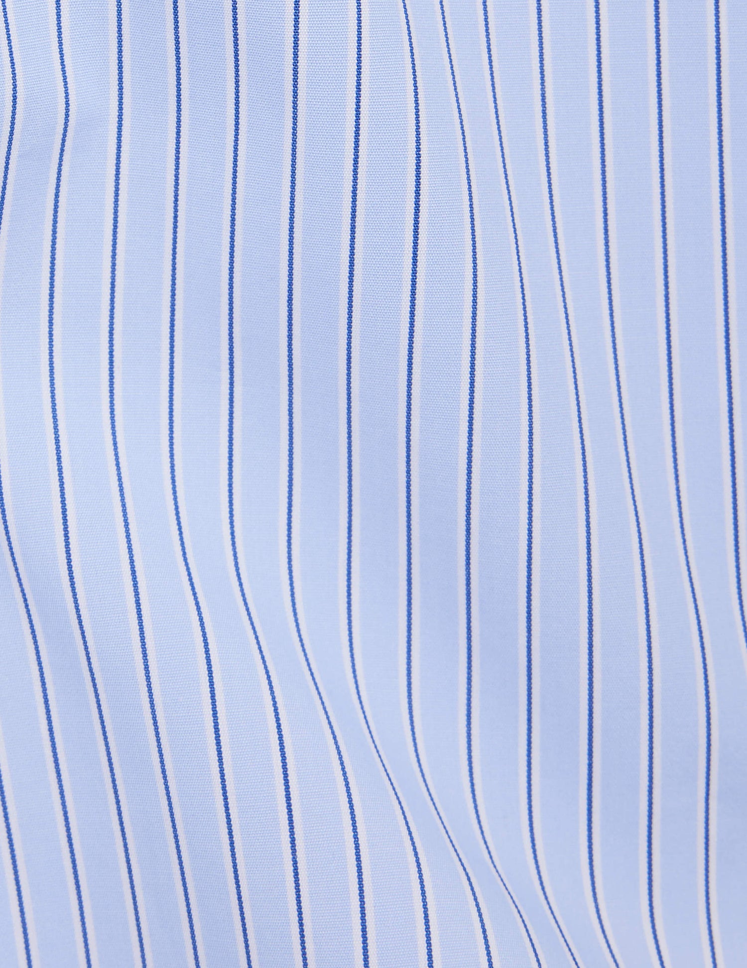 Innah blue striped shirt - Poplin - Long Collar#5