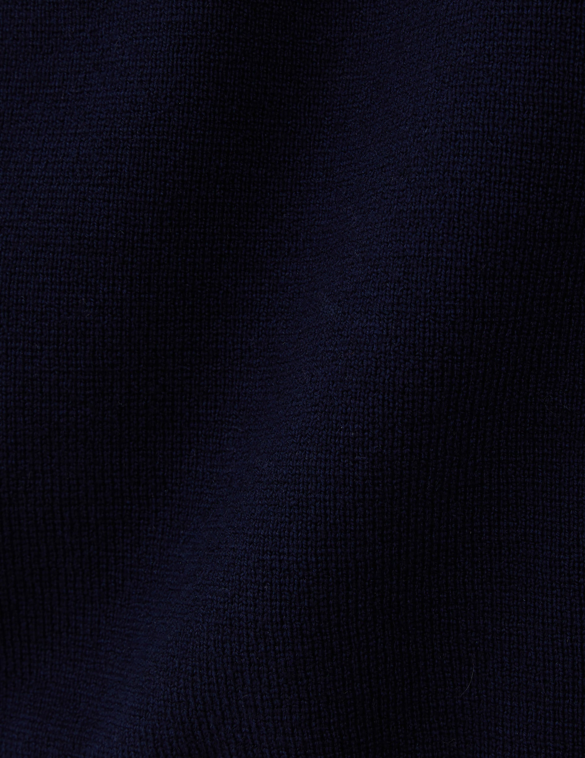 Faust cardigan in navy blue merino wool