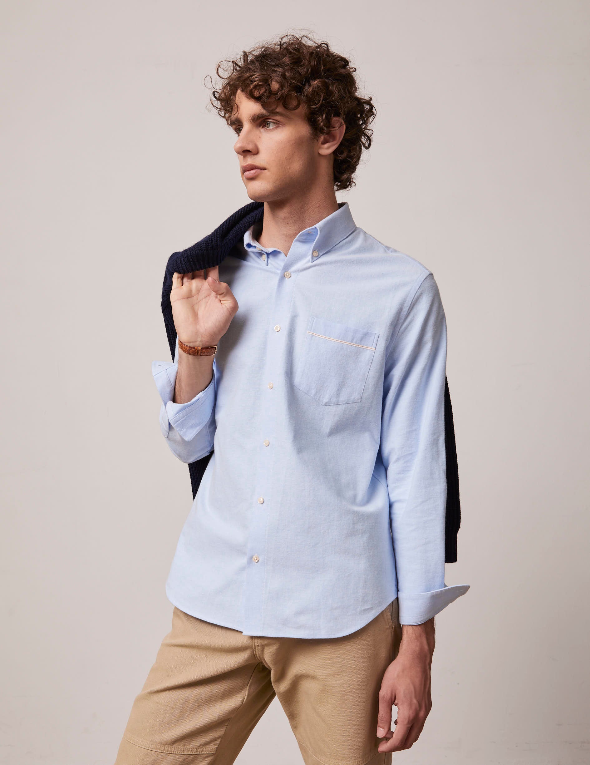 Chemise Armand bleue