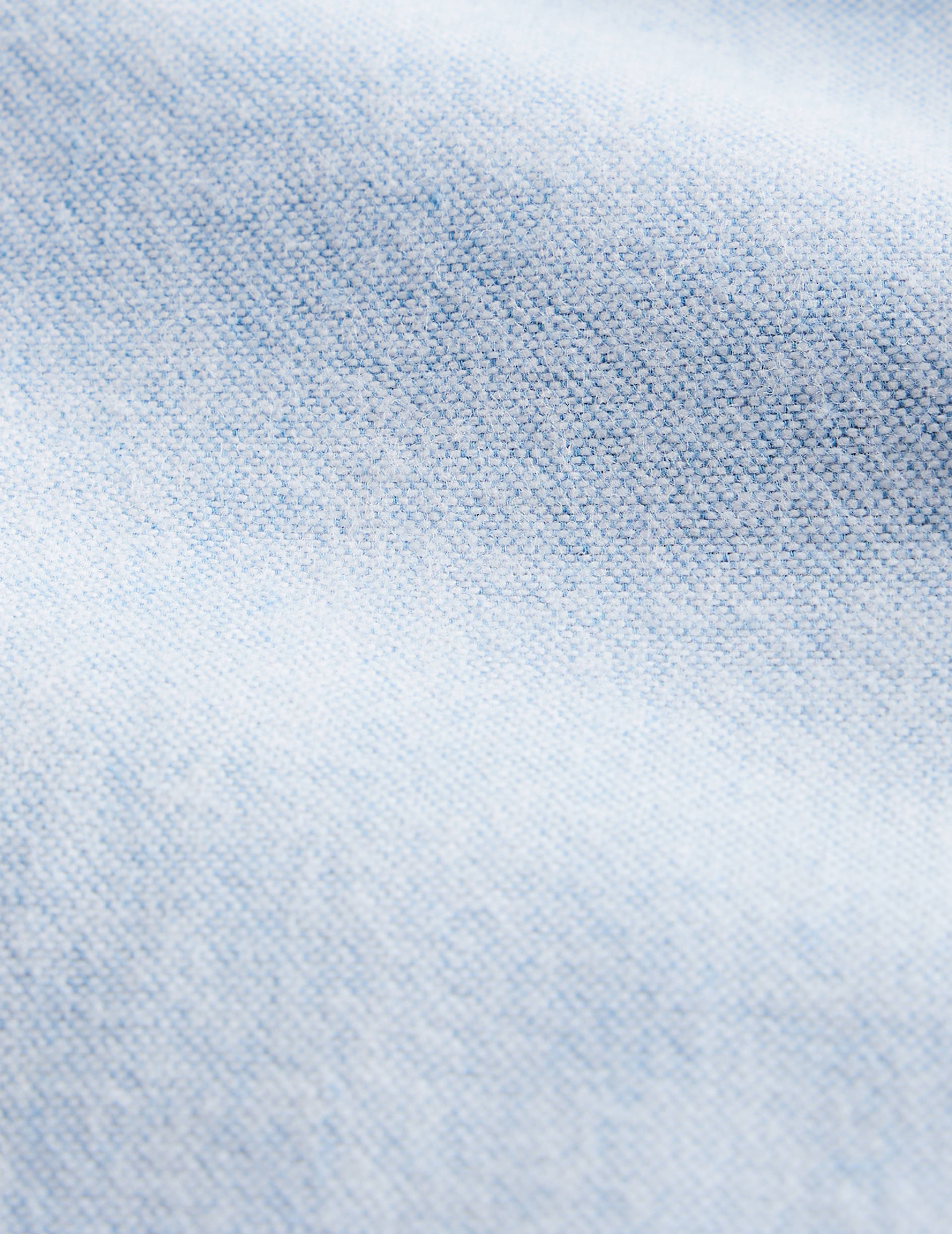 Light blue Auguste shirt - Oxford gratté - French Collar