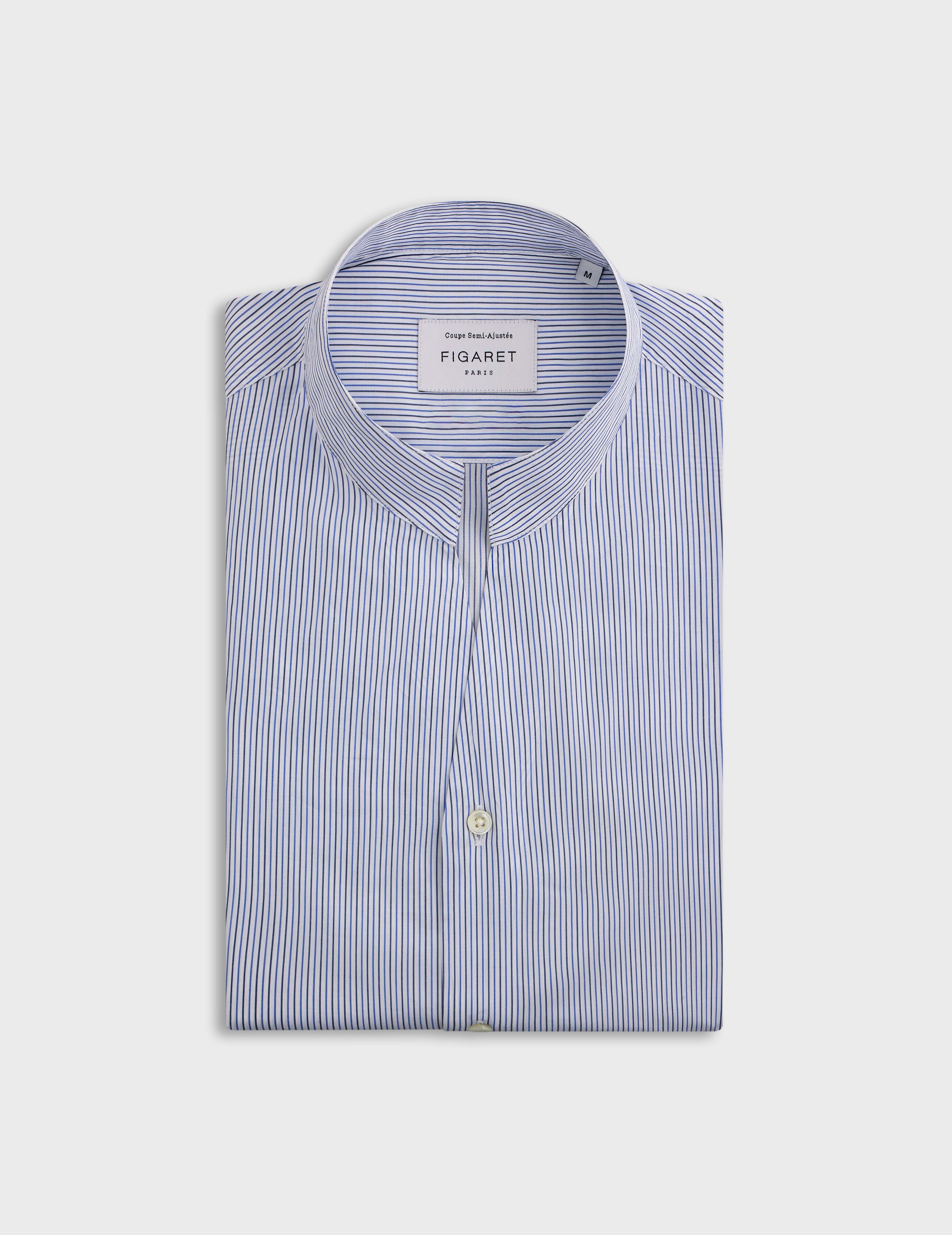 Blue striped Carl shirt