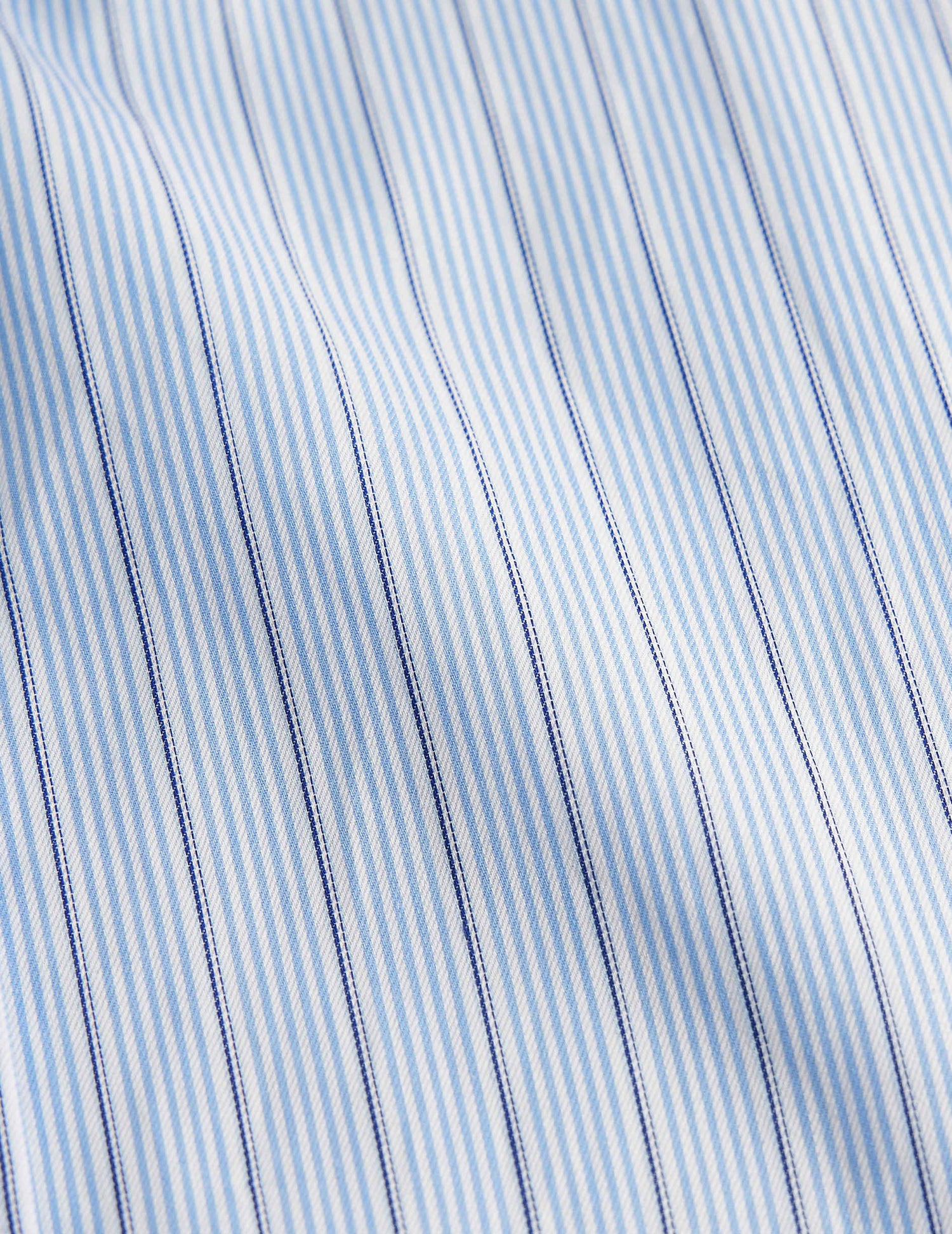 classic Blue striped shirt - Twill - Figaret Collar#2