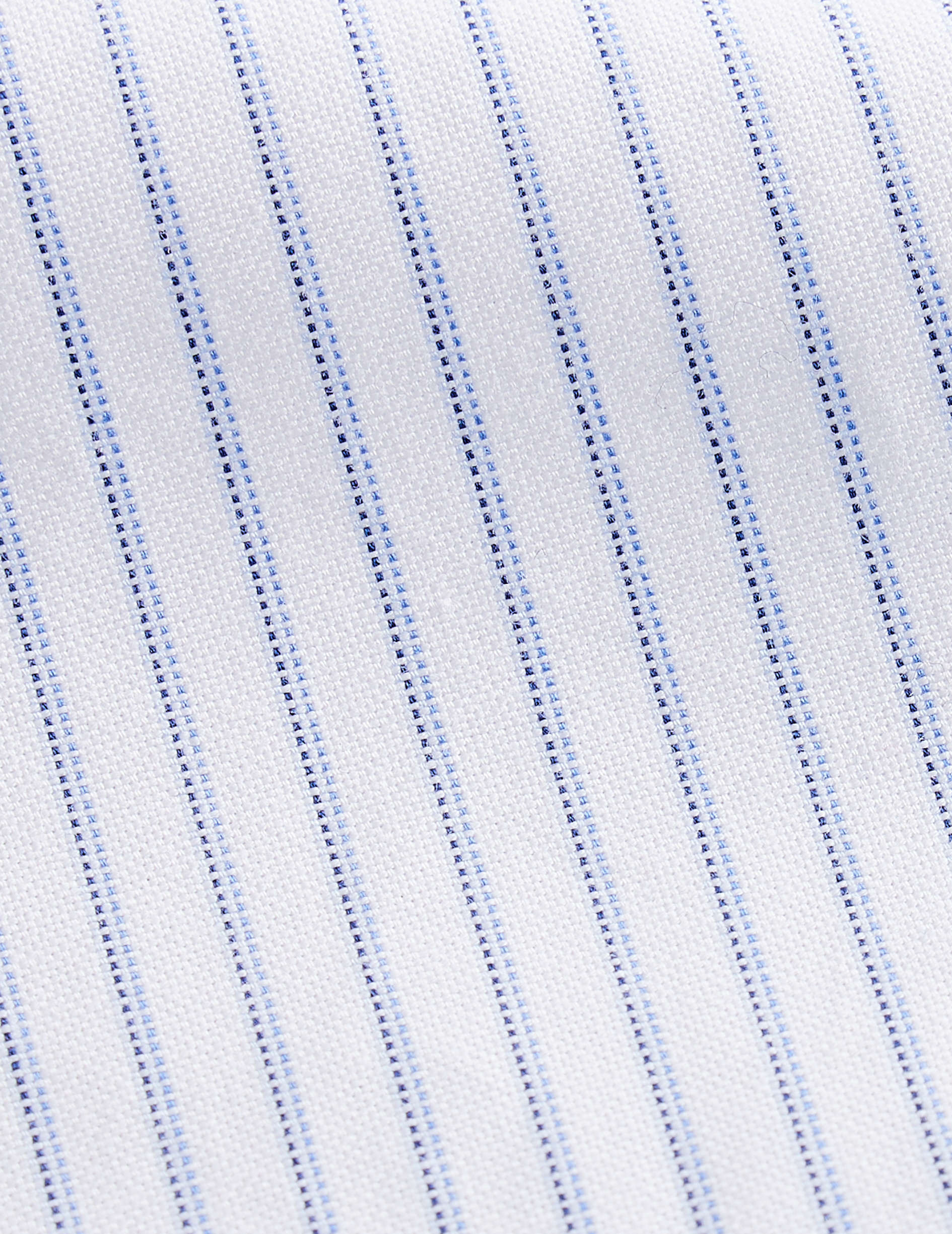 Blue striped Gabriel shirt - Oxford - American Collar