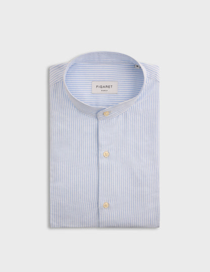 Blue striped Herwin shirt