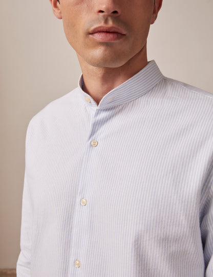 Blue striped Herwin shirt