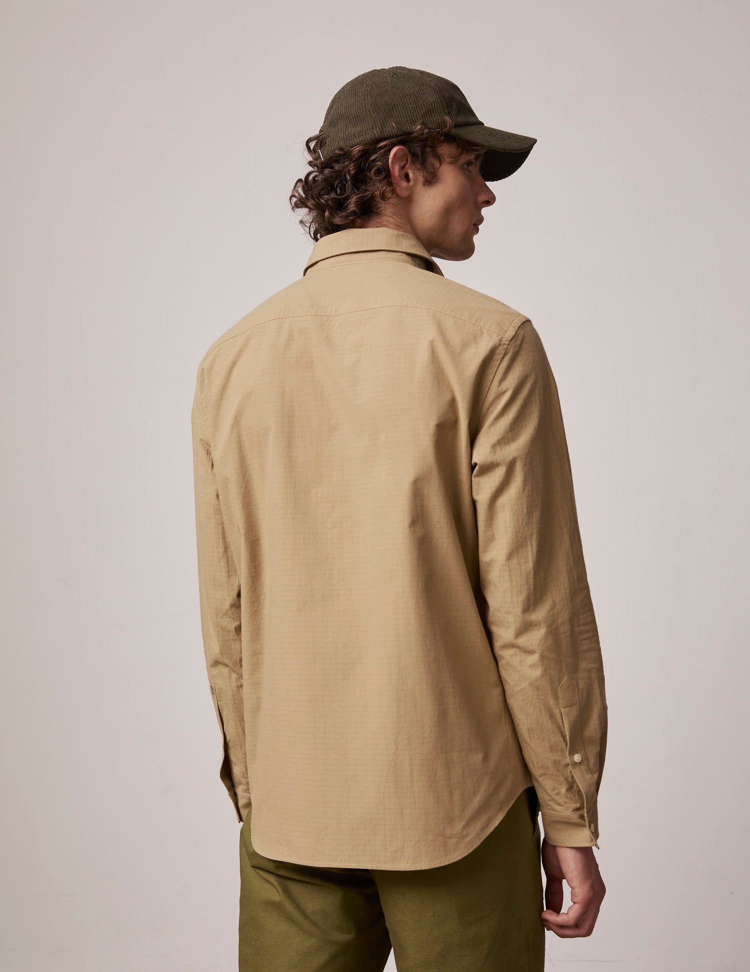 Irwin beige shirt - Ripstop - Prodigious Collar#3