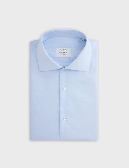 Chemise classique prestige bleu