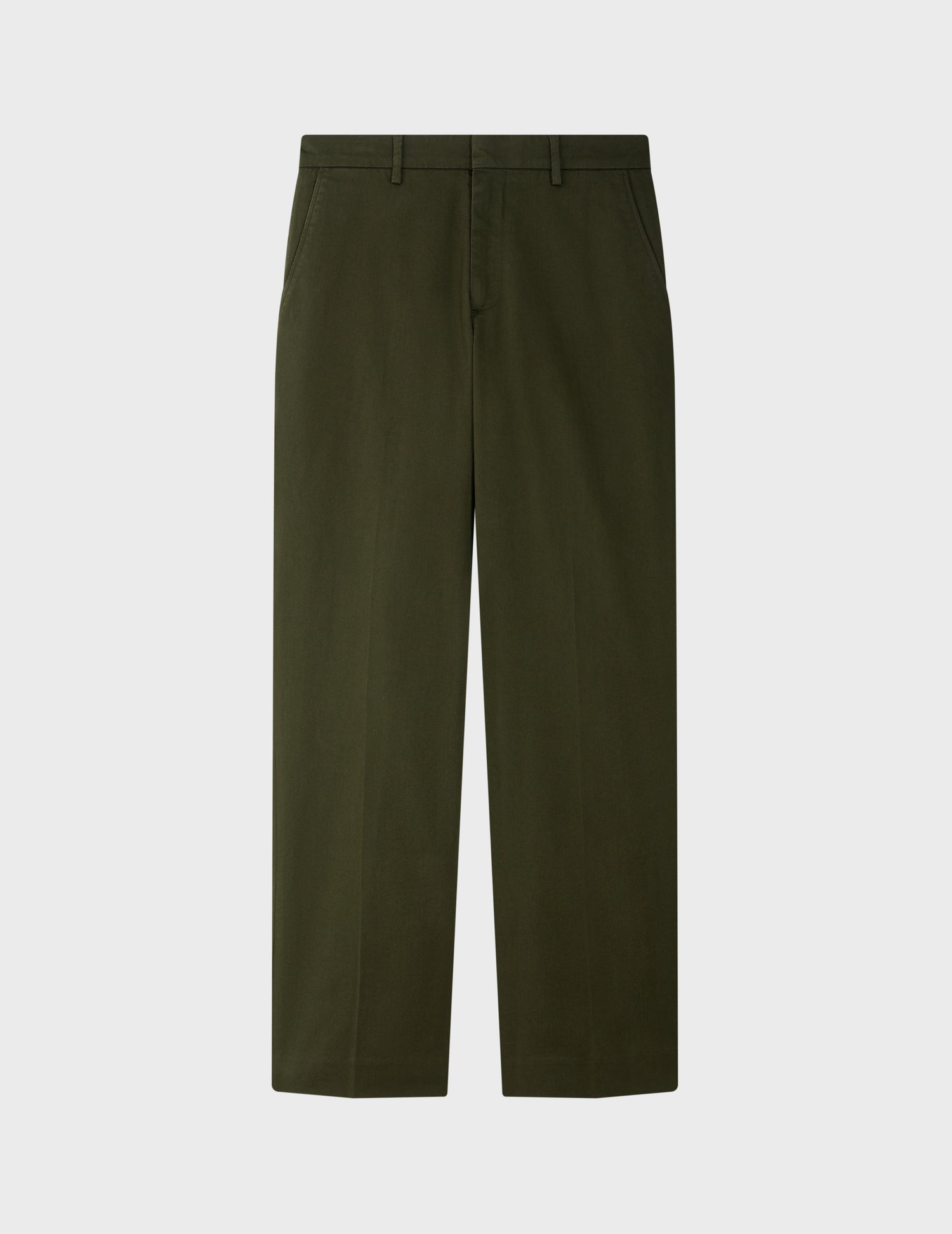 green twill Geofrey chino