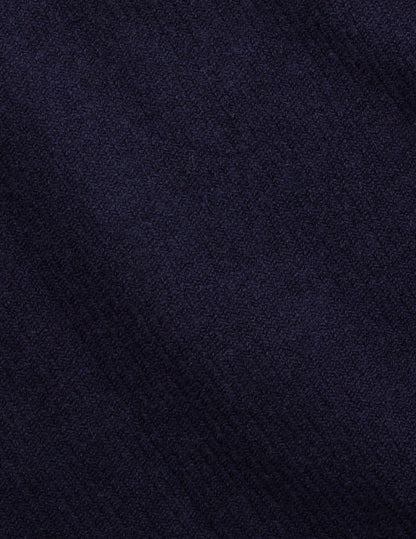 Chris sweater in navy wool 