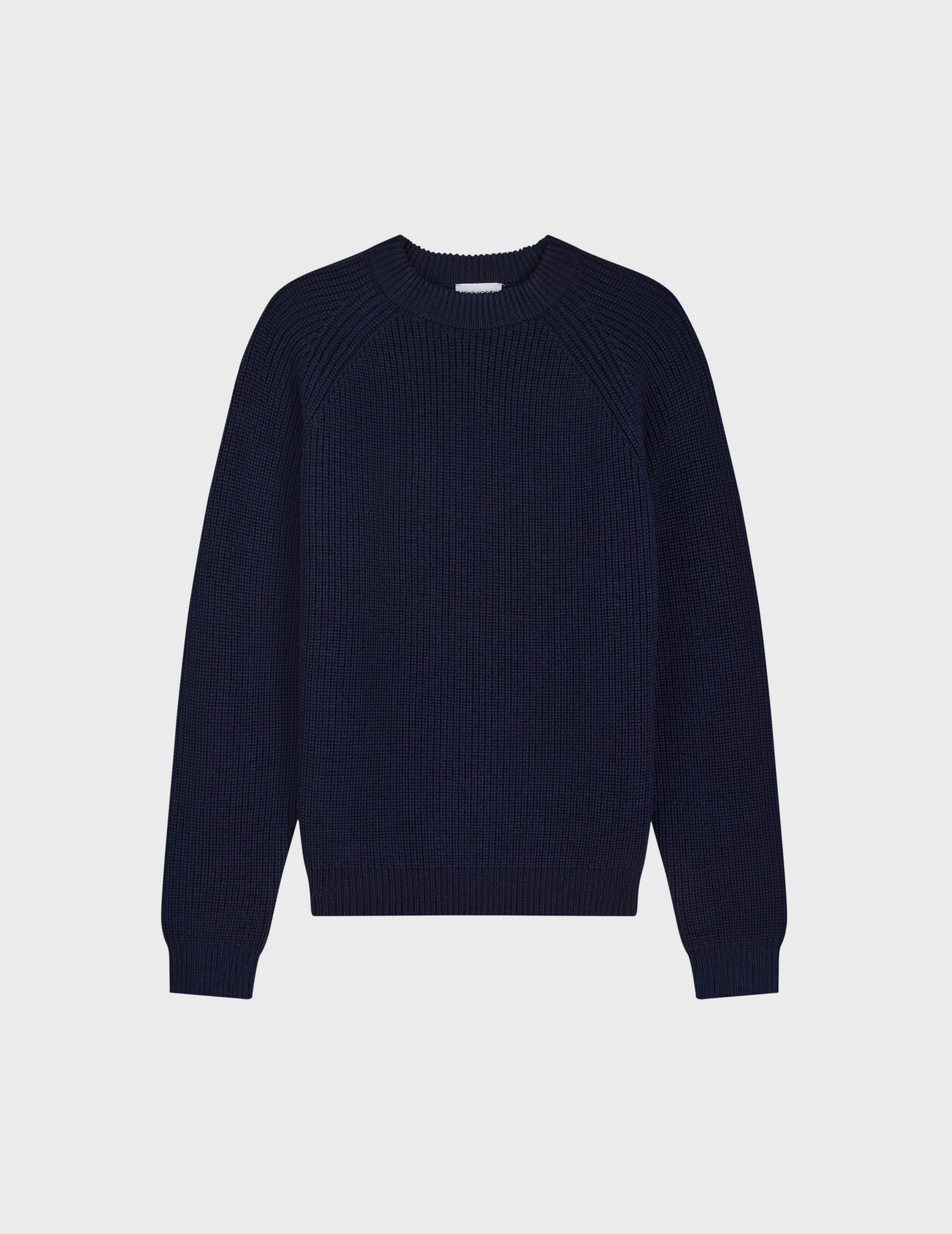 Gareth sweater in navy wool 