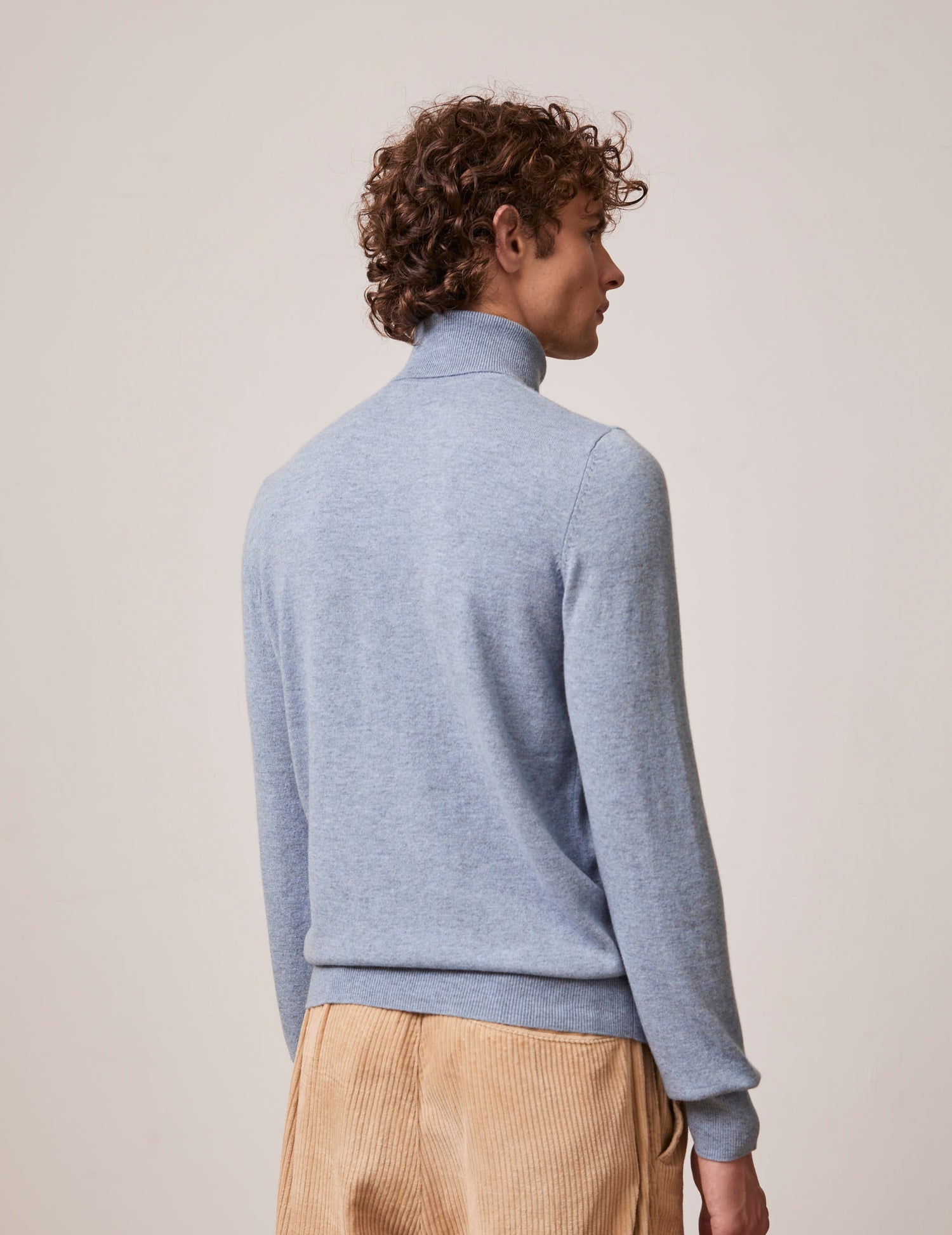 Giovani blue wool sweater