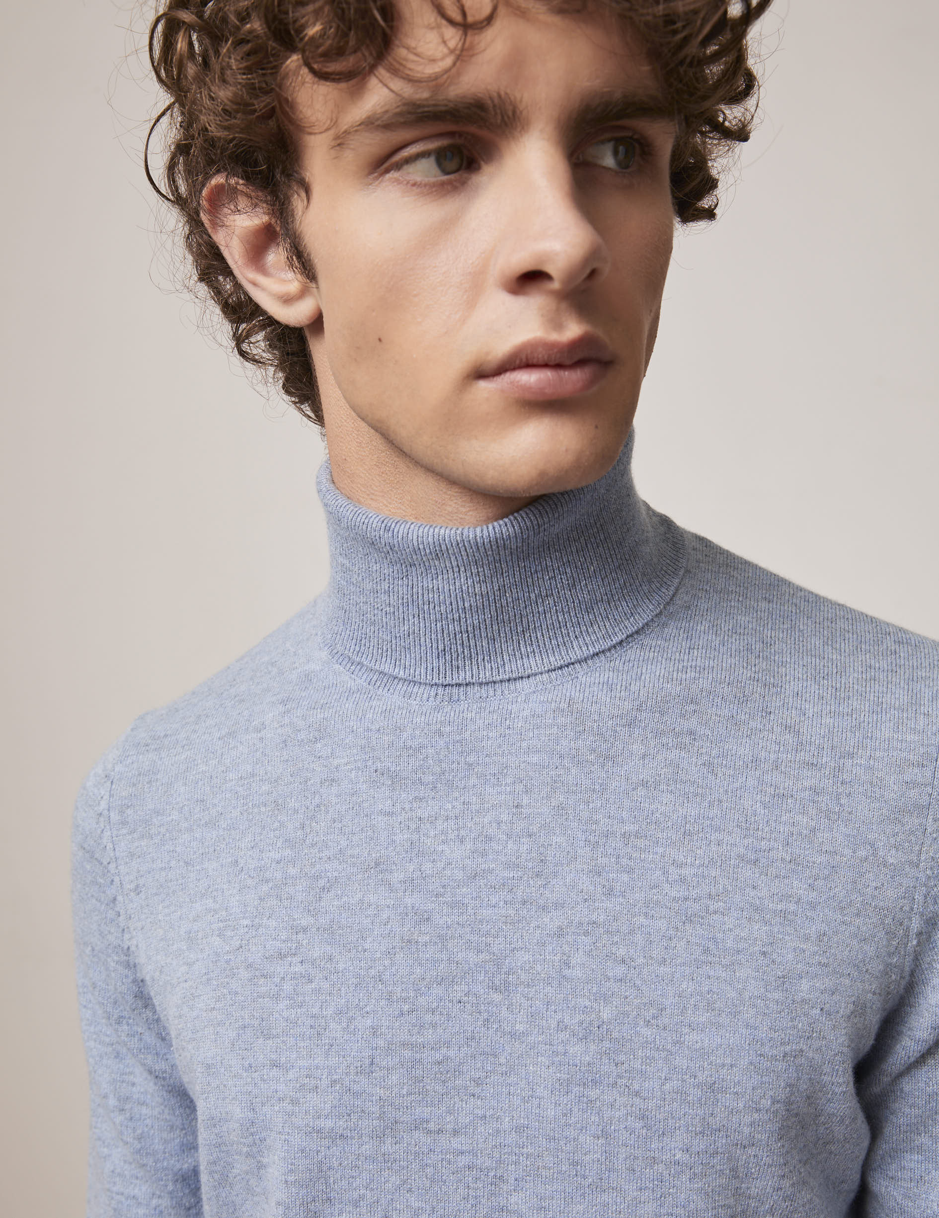 Giovani blue wool sweater