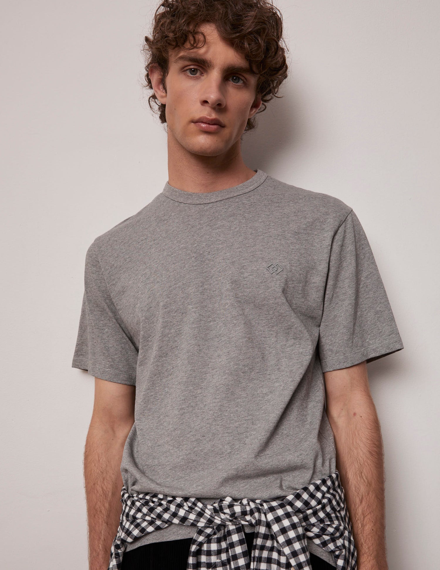 T-shirt Benny en jersey gris