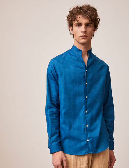 Blue Carl shirt