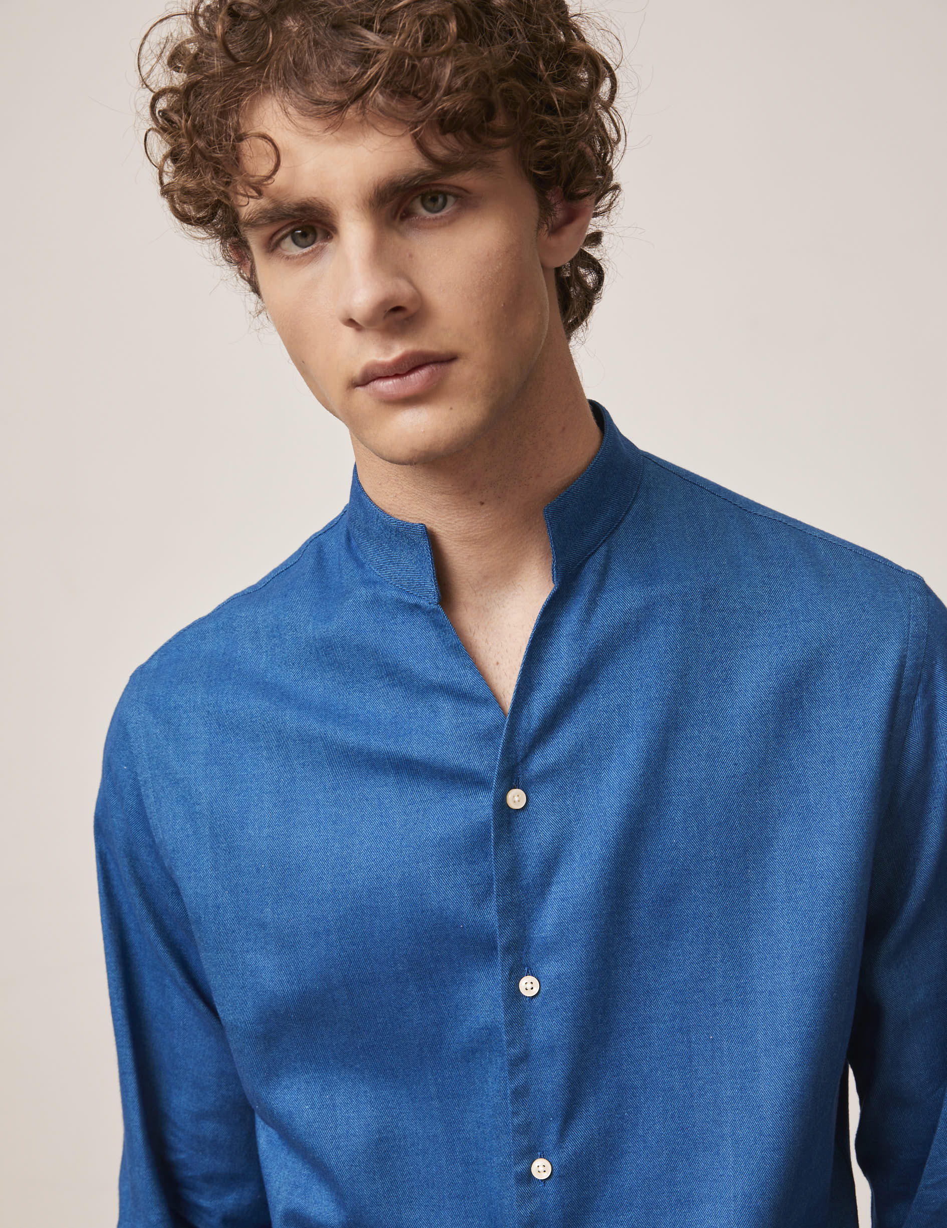 Blue Carl shirt